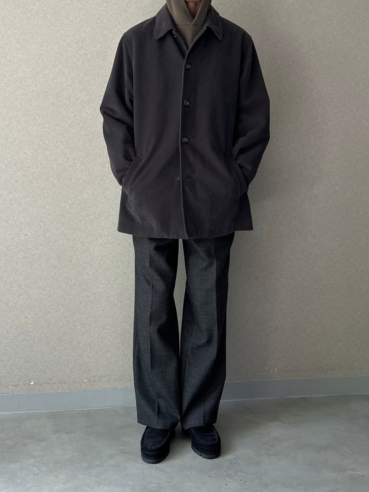 00's J.CREW half coat