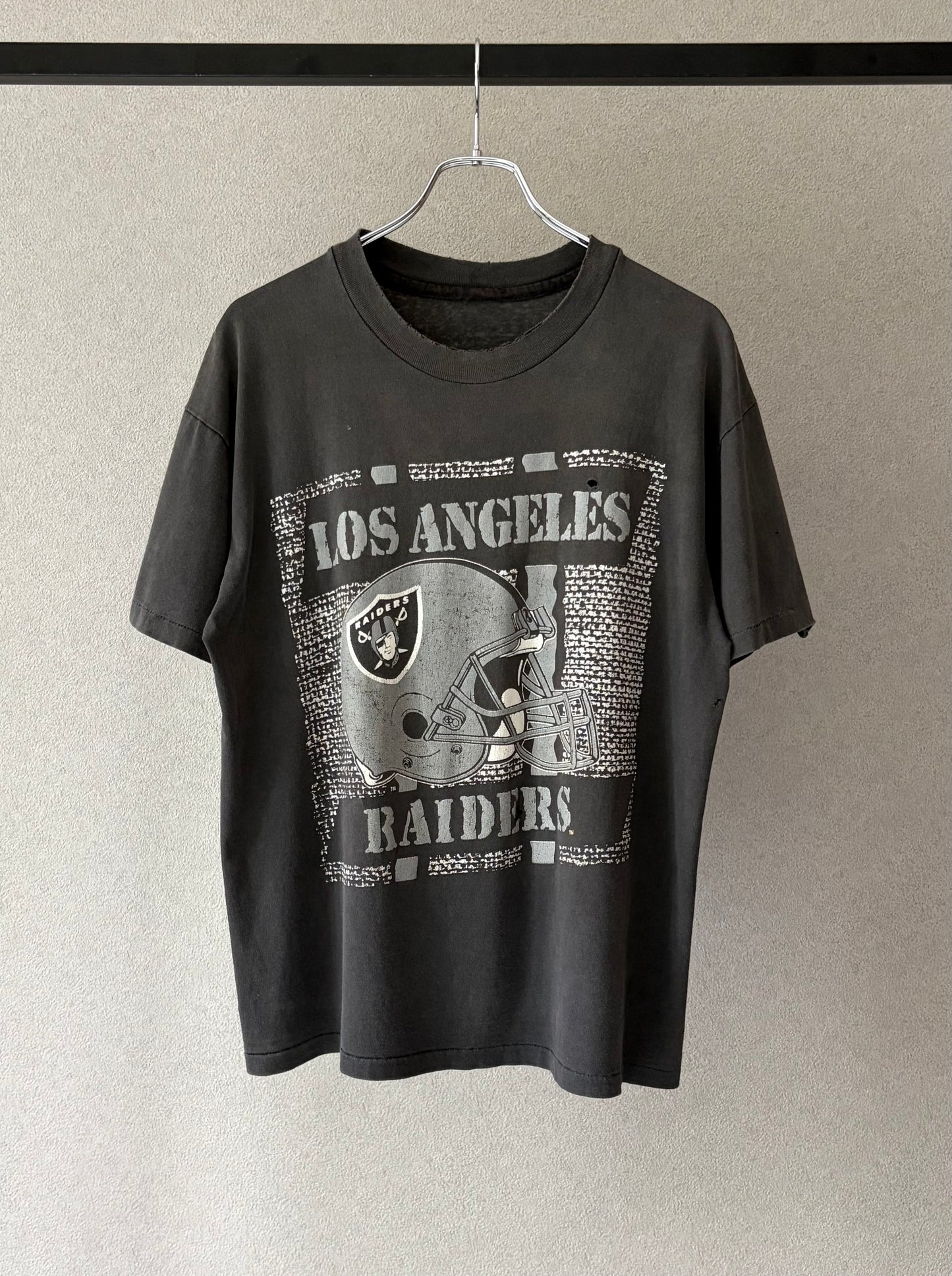 90's LOS ANGELES RAIDERS printed t-shirt