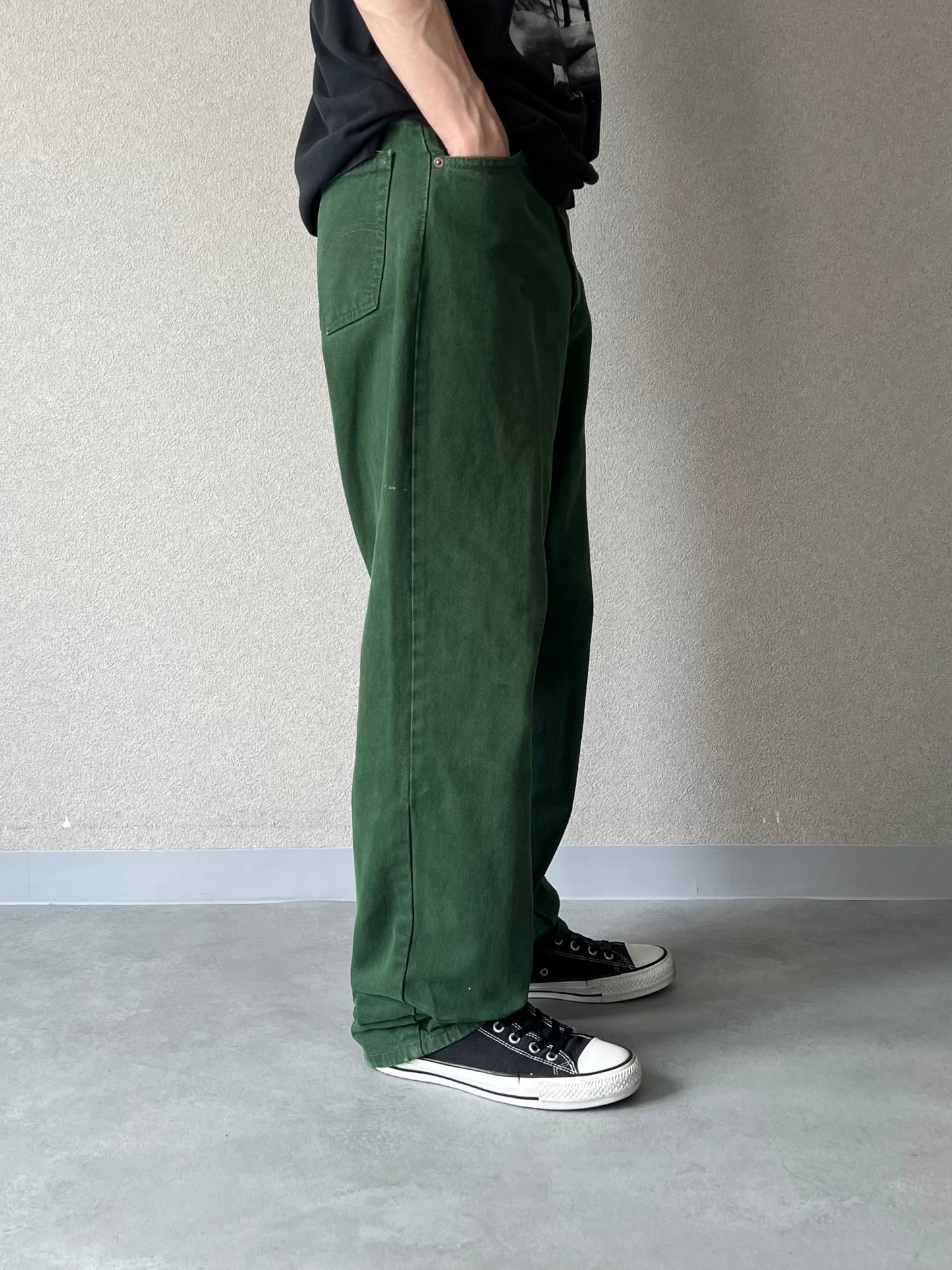 90's Levi's 554 denim pants "Made in USA"