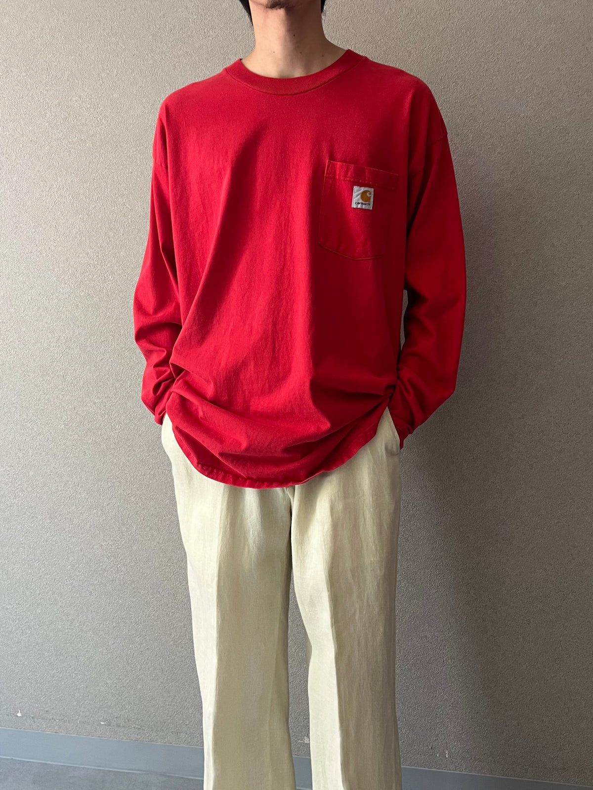 90's〜 carhartt L/S t-shirt