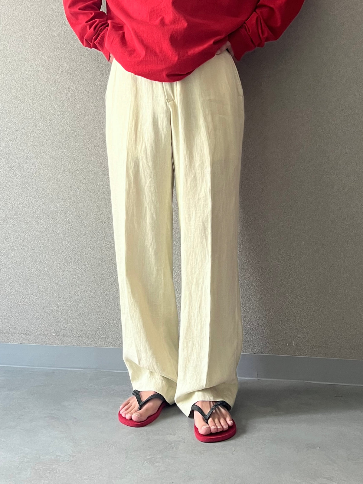 00's Polo Ralph Lauren linen slacks