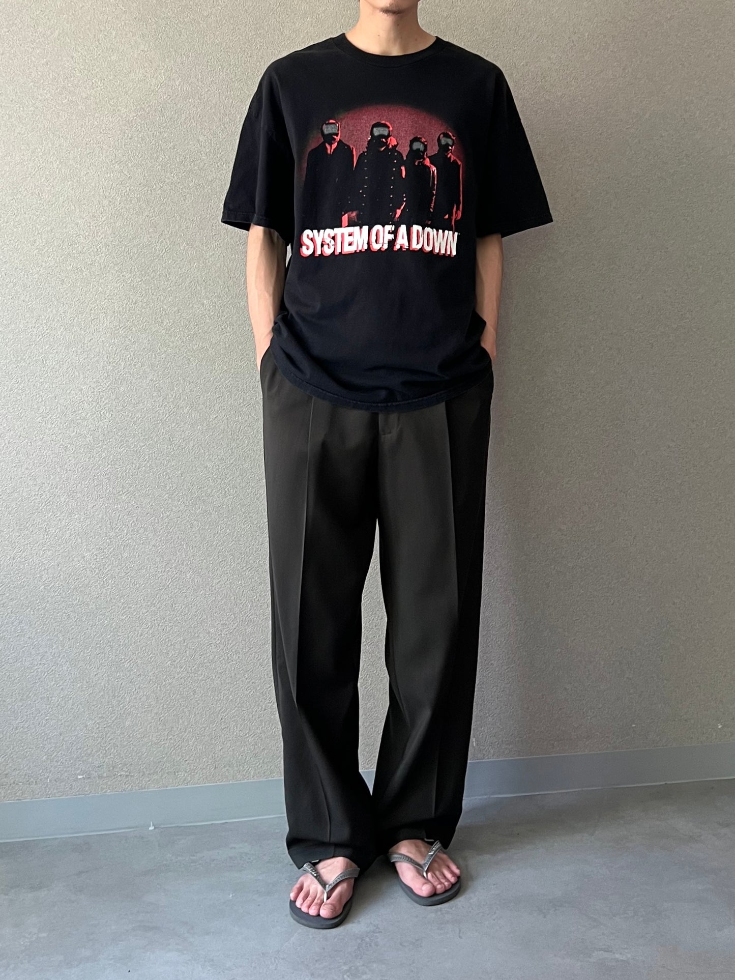 00's PRONTO-UOMO wool slacks