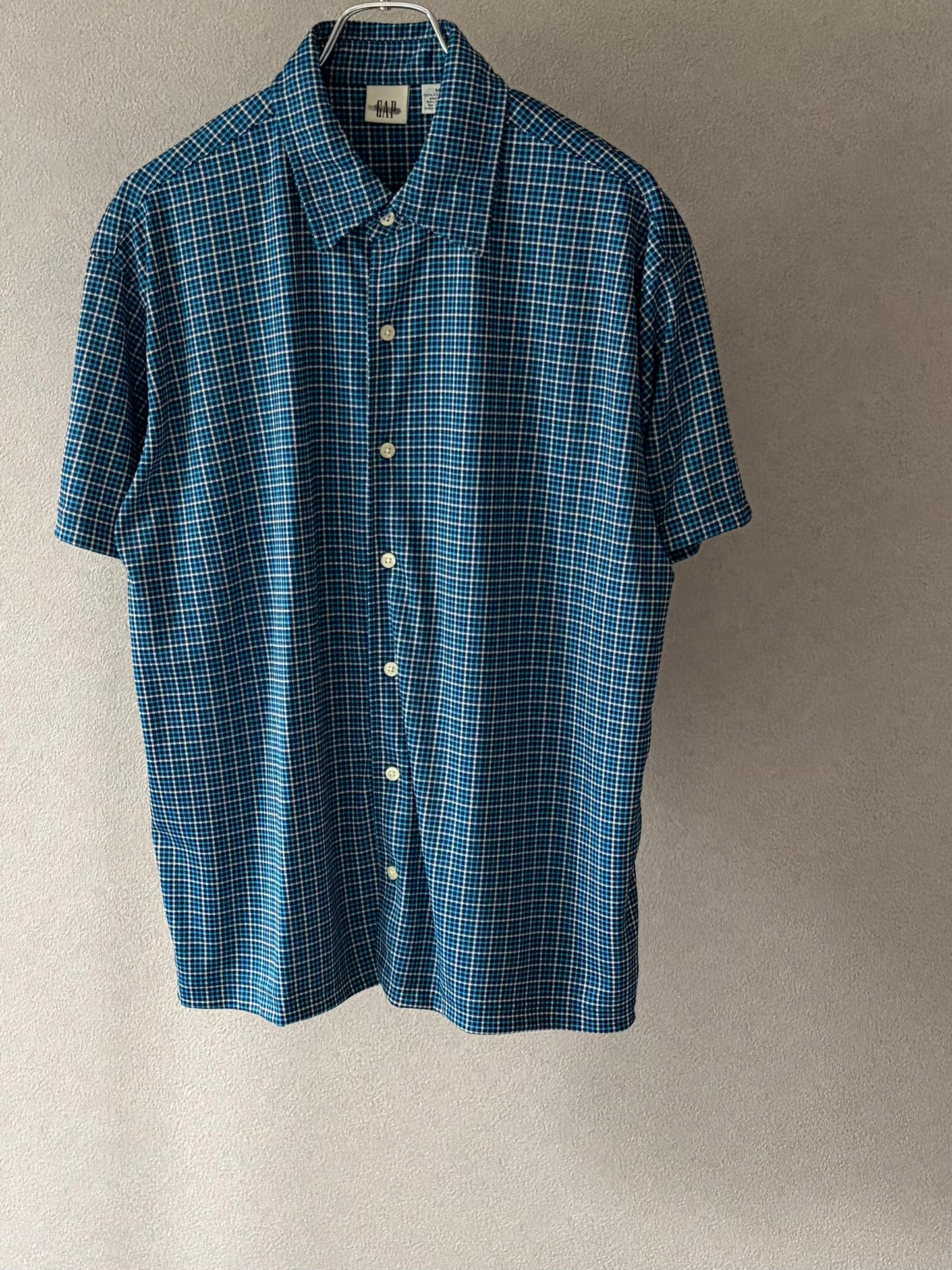 90's〜 GAP S/S polyester shirt