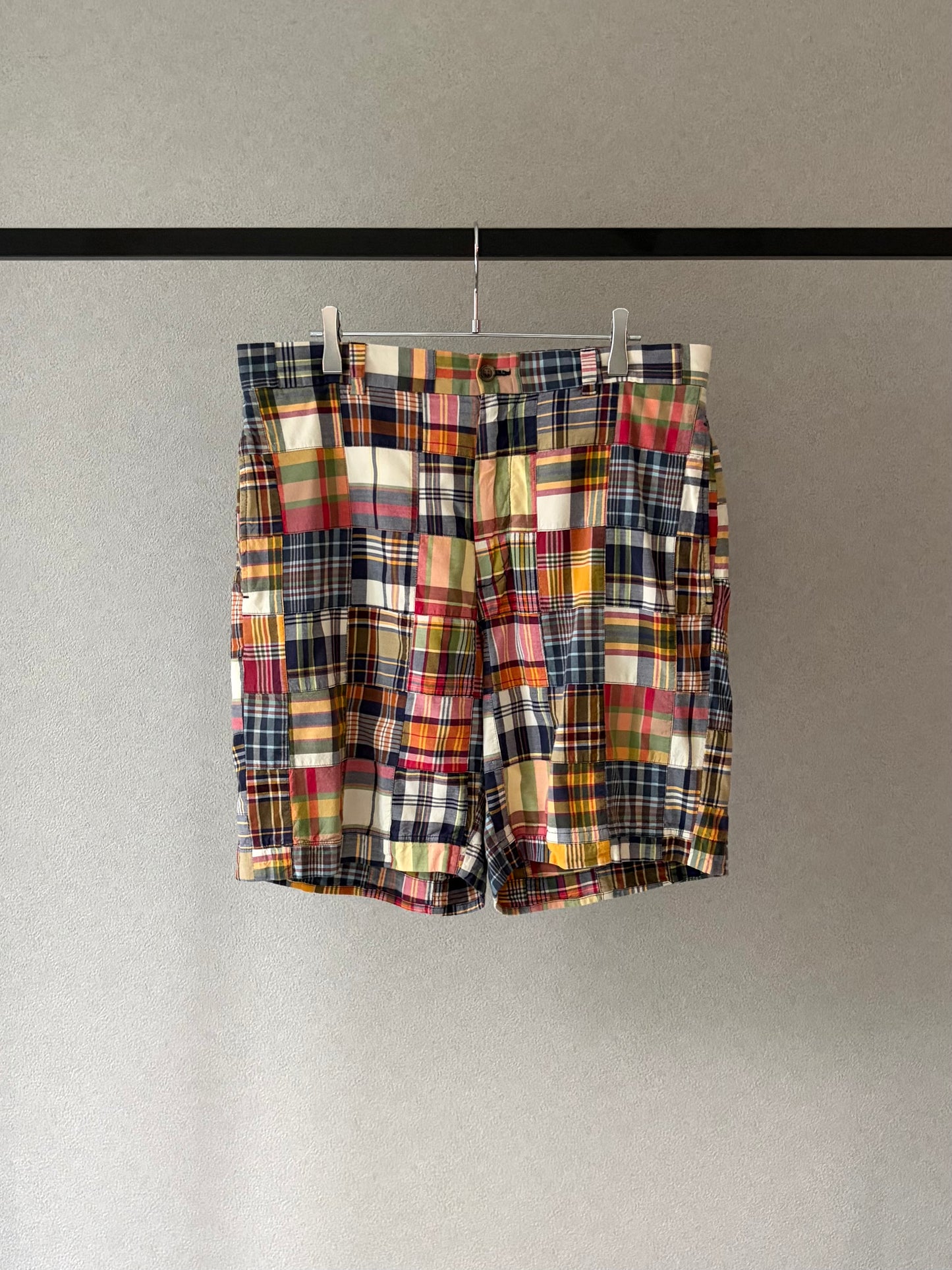 00's Brooks Brothers patchwork shorts