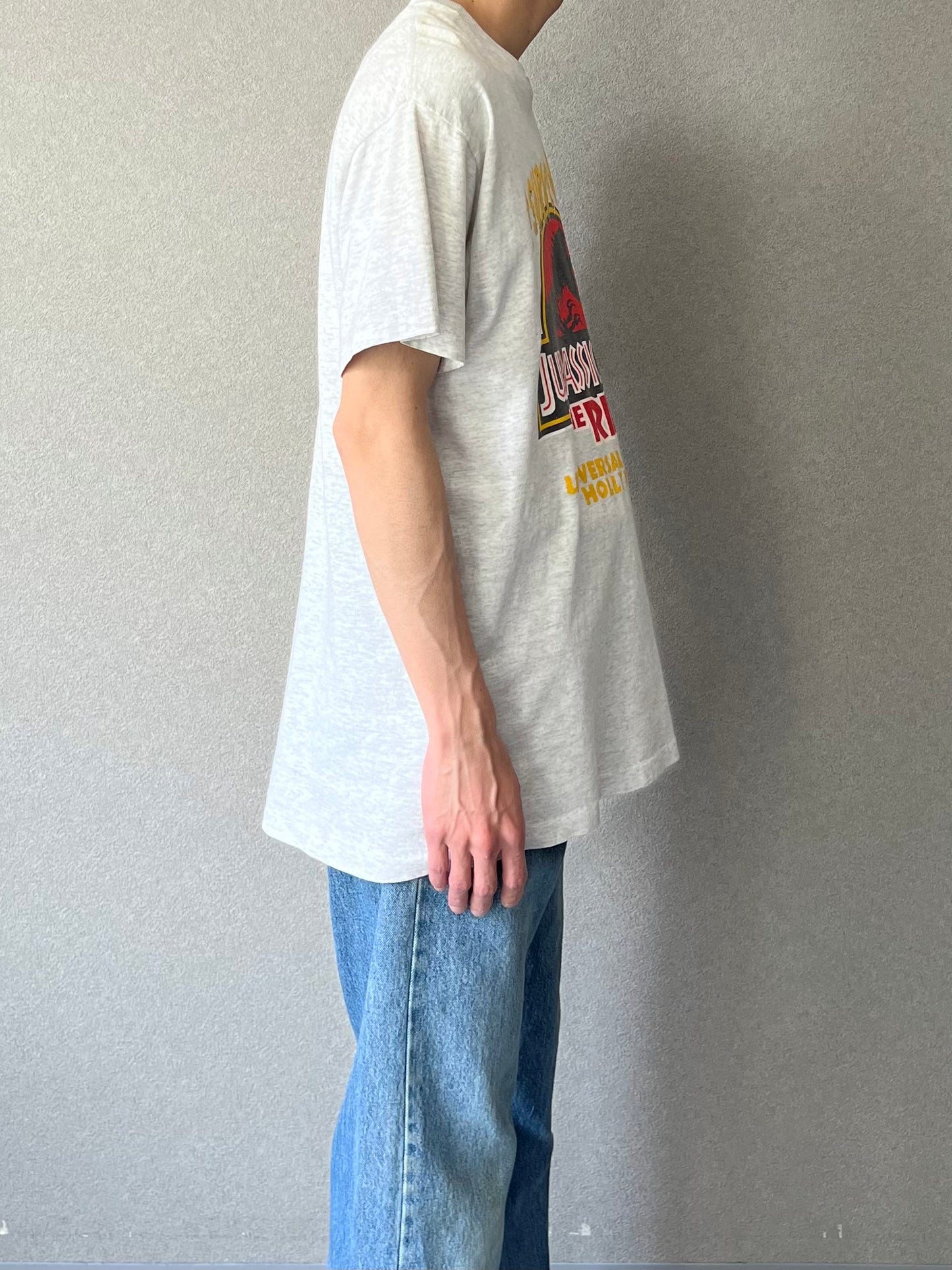 90's JURASSIC PARK printed t-shirt "Made in USA"