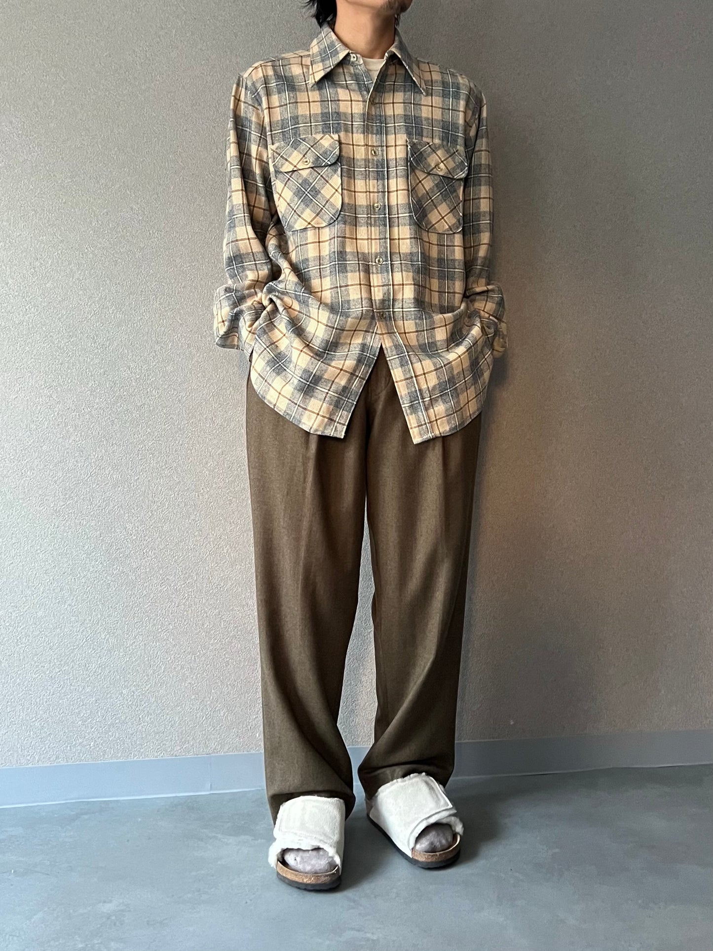 70's Pendleton wool shirt “Made in USA”