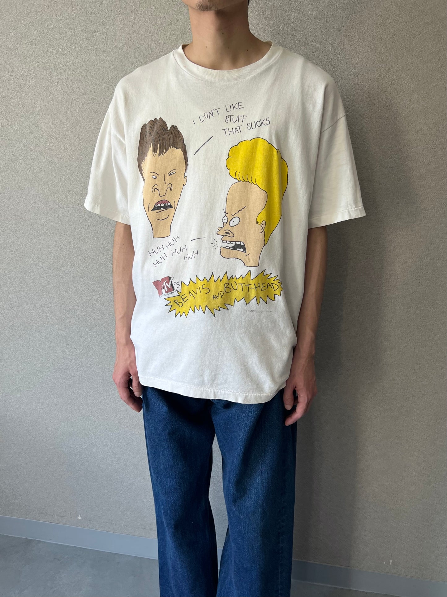 90's Beavis and Butt-Head printed t-shirt “Made in USA”