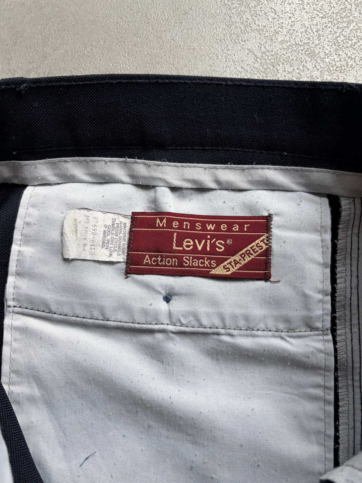 80's Levi's action slacks