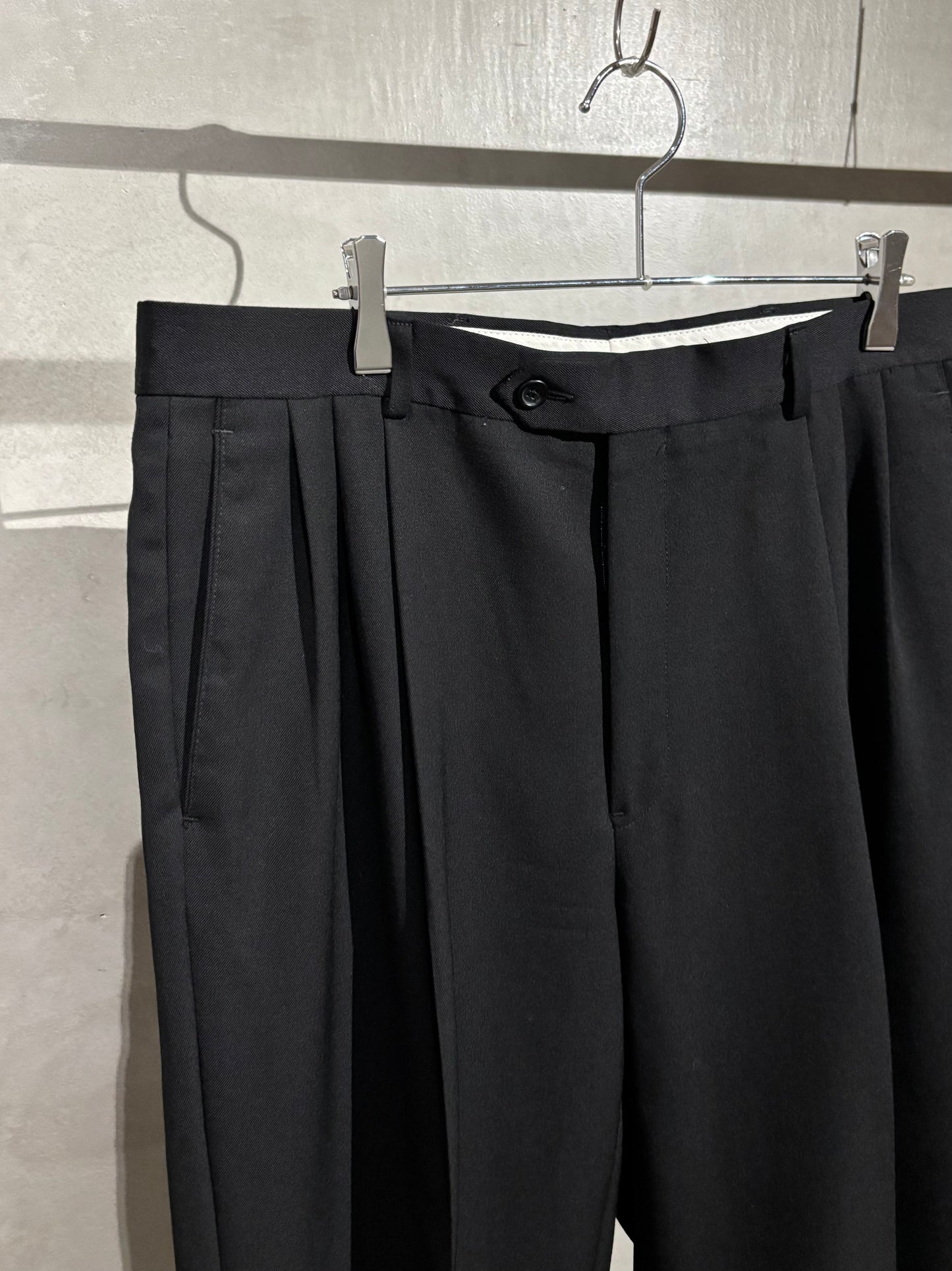 00's PRONT-UOMO wool slacks