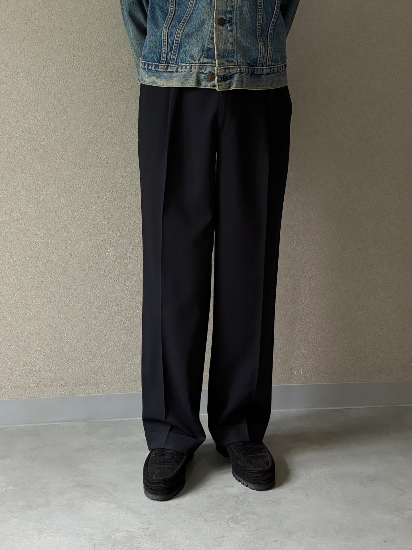00's PRONTO-UOMO wool slacks