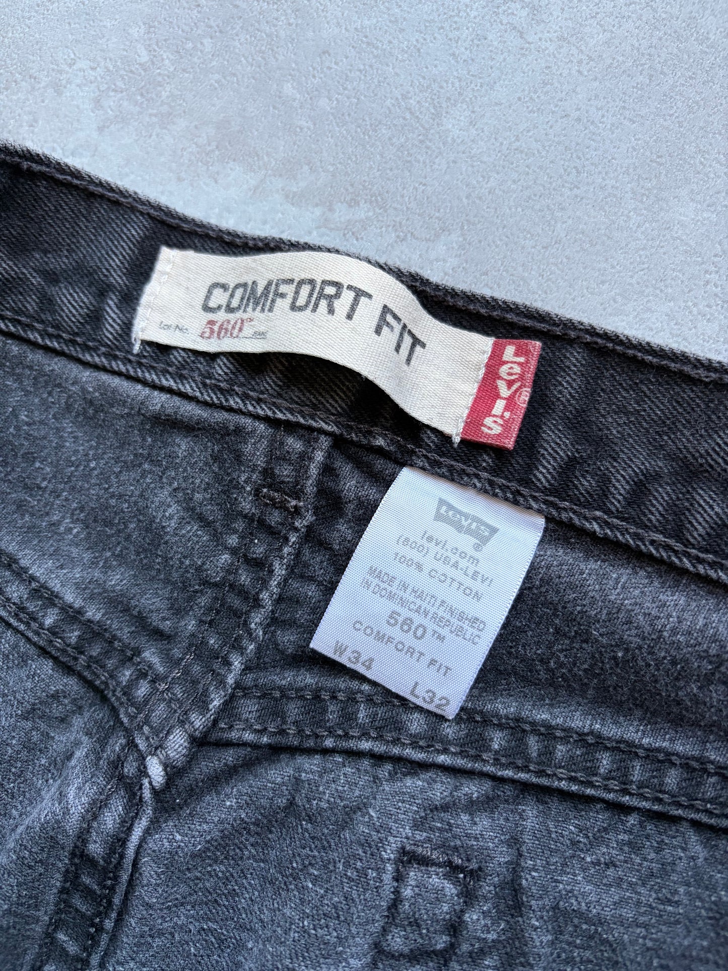 00's Levi's 560 denim pants