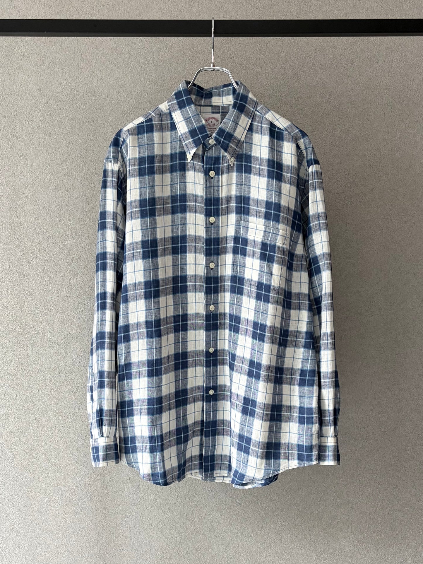 00's Brooks Brothers linen BD shirt