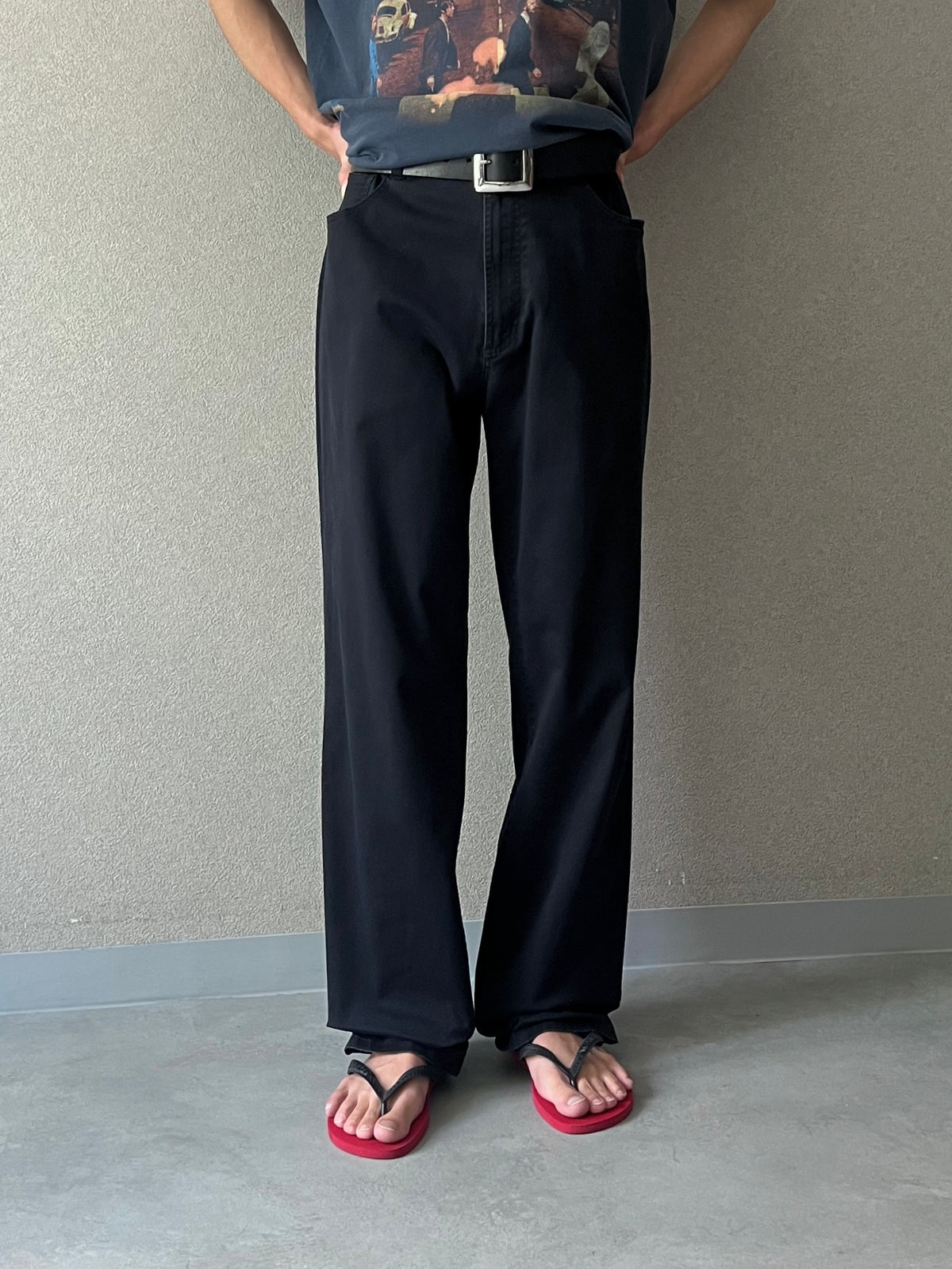 00's DKNY 5P cotton pants