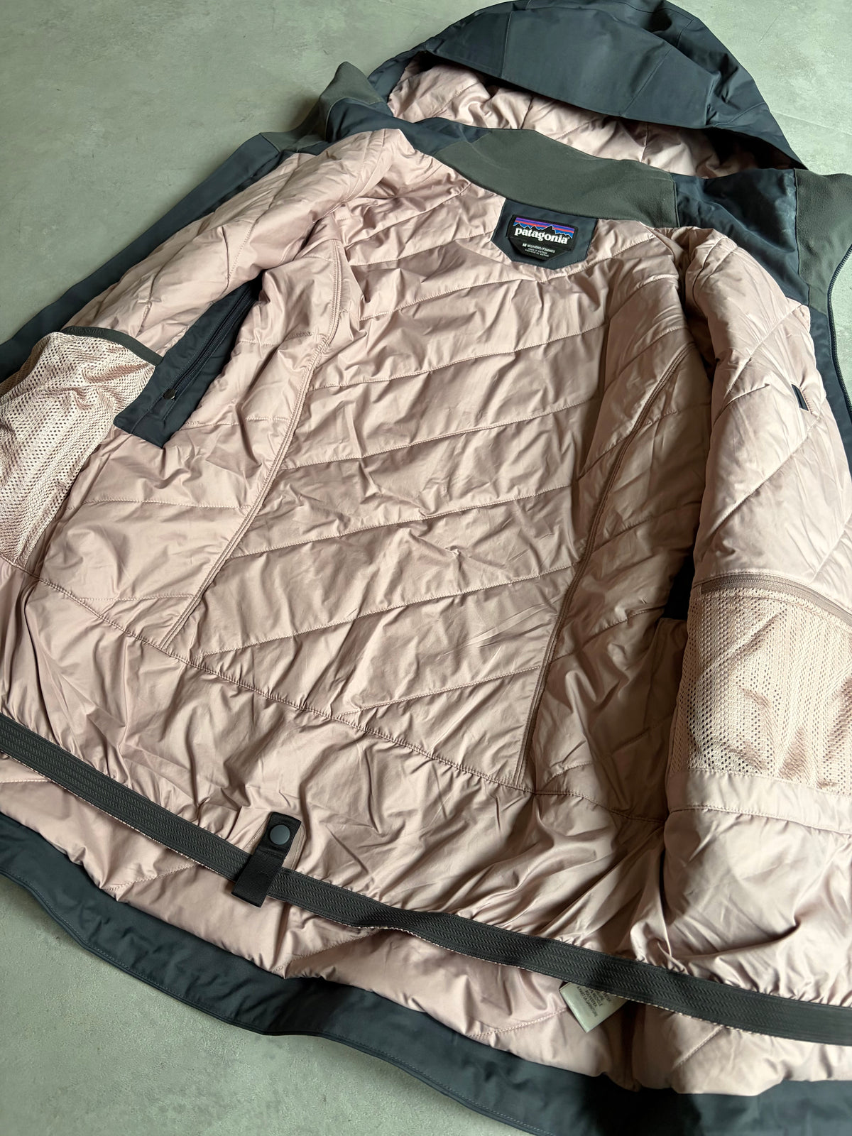 00's patagonia insulation nylon jacket