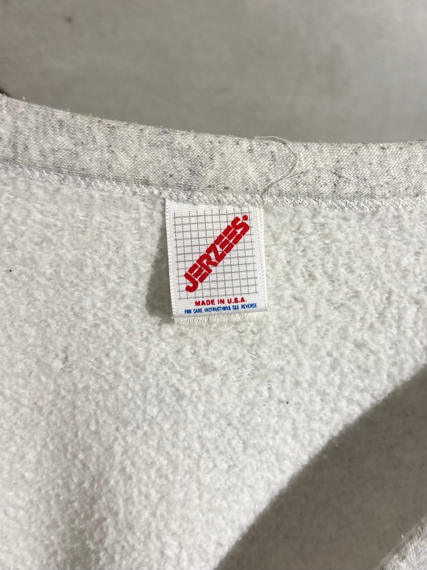 90's JERZEES sweat cardigan “Made in USA”