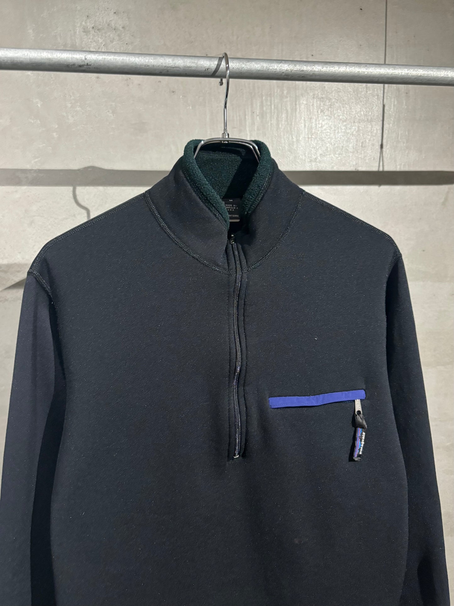 90's patagonia fleece pullover “Made in USA”