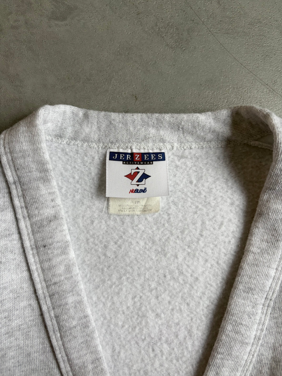 90's〜 JERZEES sweat cardigan