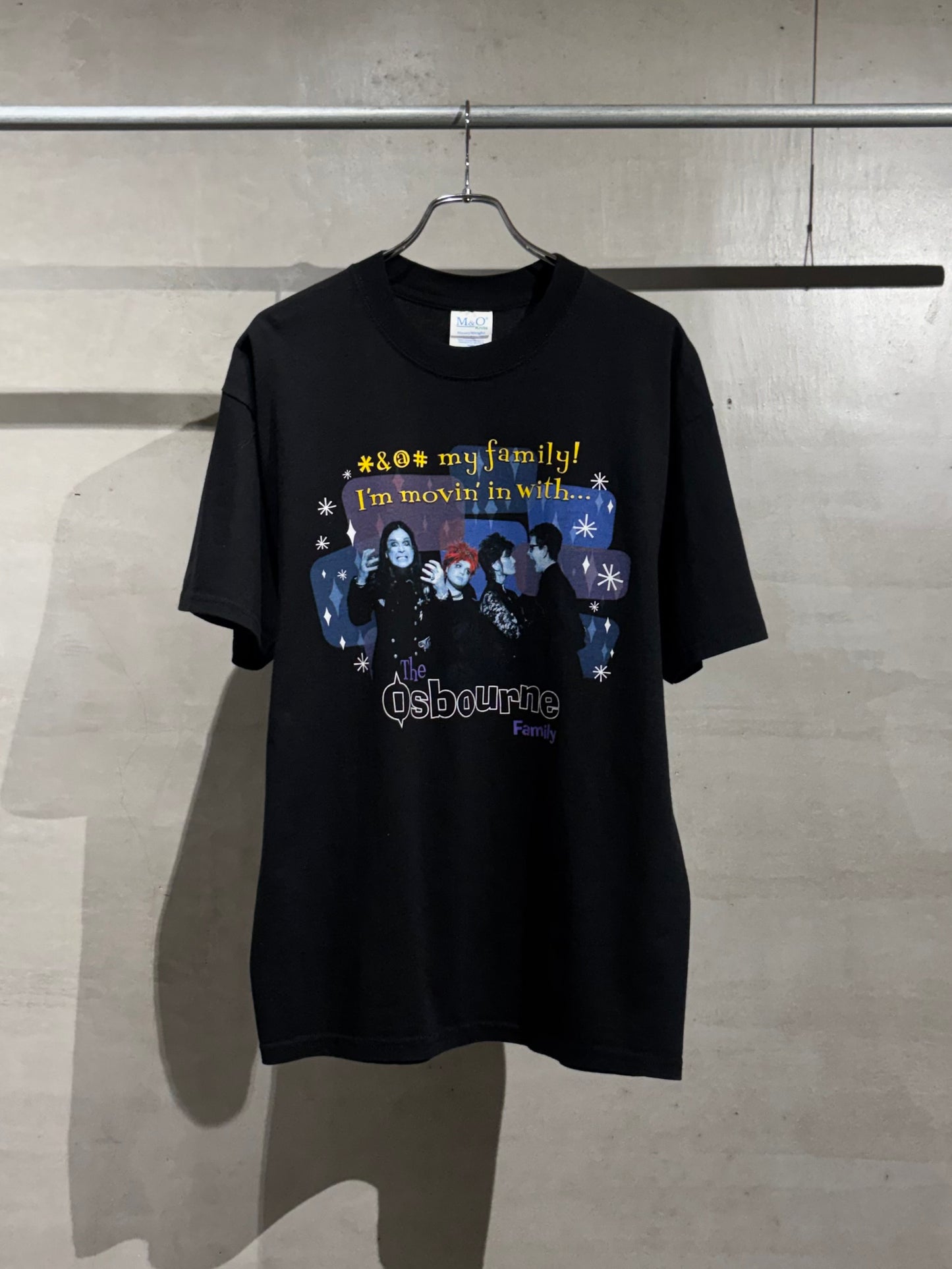90's〜 The Osbourne Family movie t-shirt
