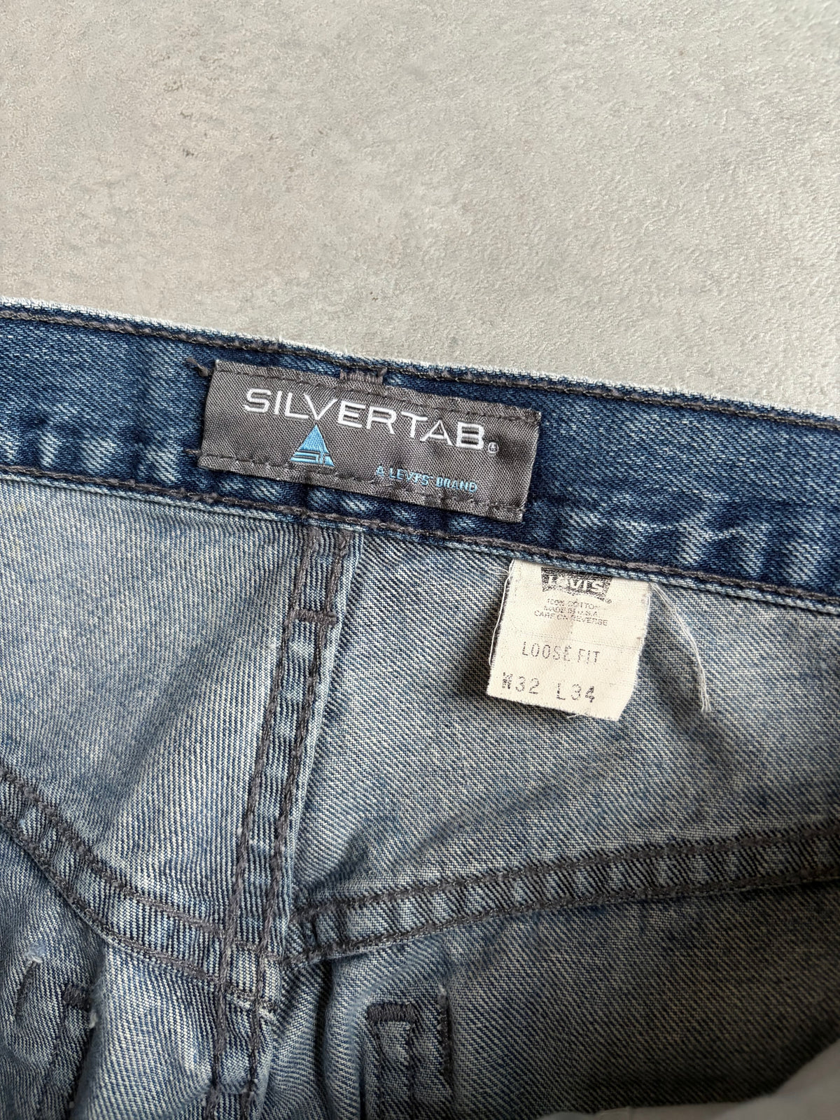 00's Levi's silverTab denim pants “Made in USA”