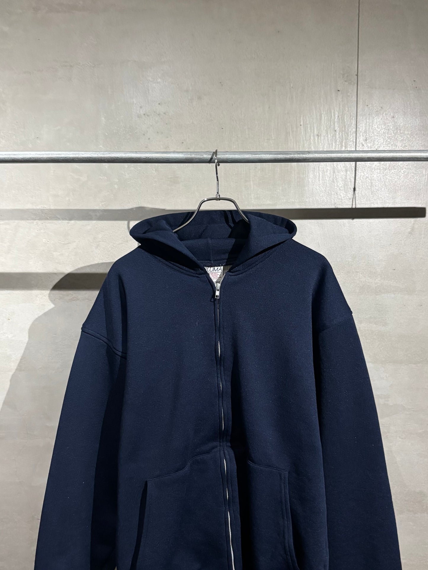 90's PLUMA zip up sweat hoodie