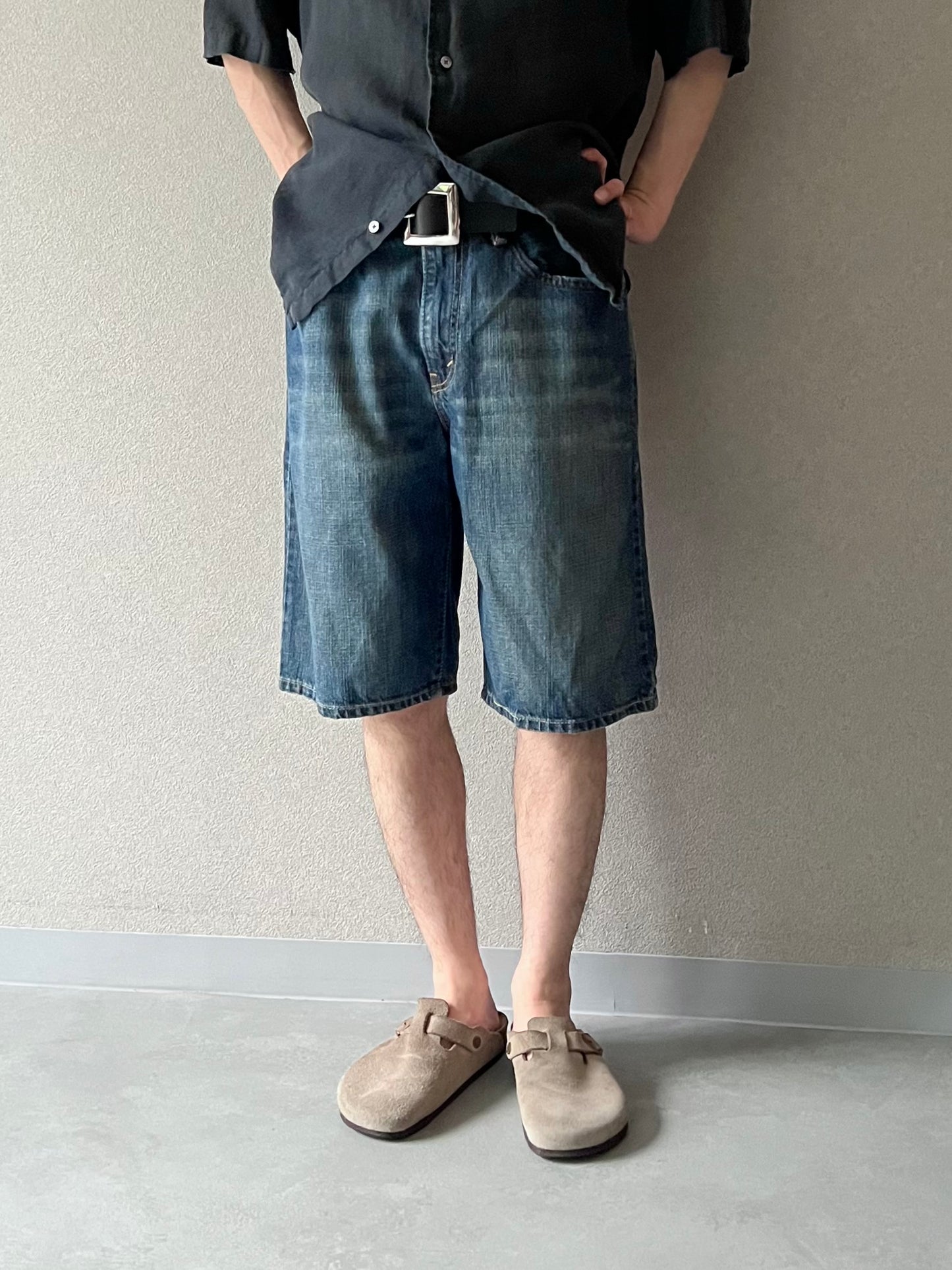 00's Levi's 569 denim shorts