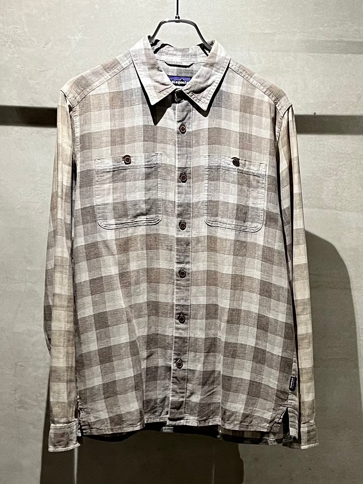 00's patagonia hemp shirt