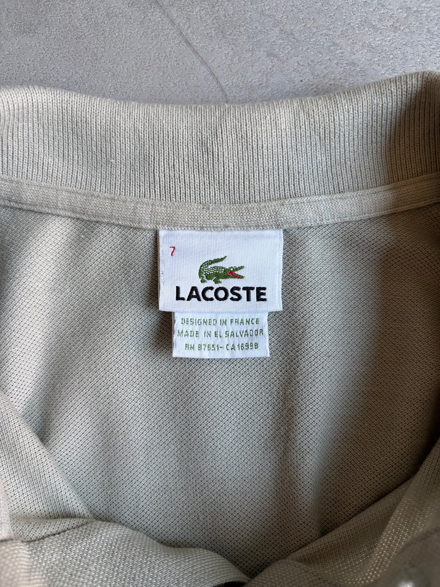 90's LACOSTE polo shirt