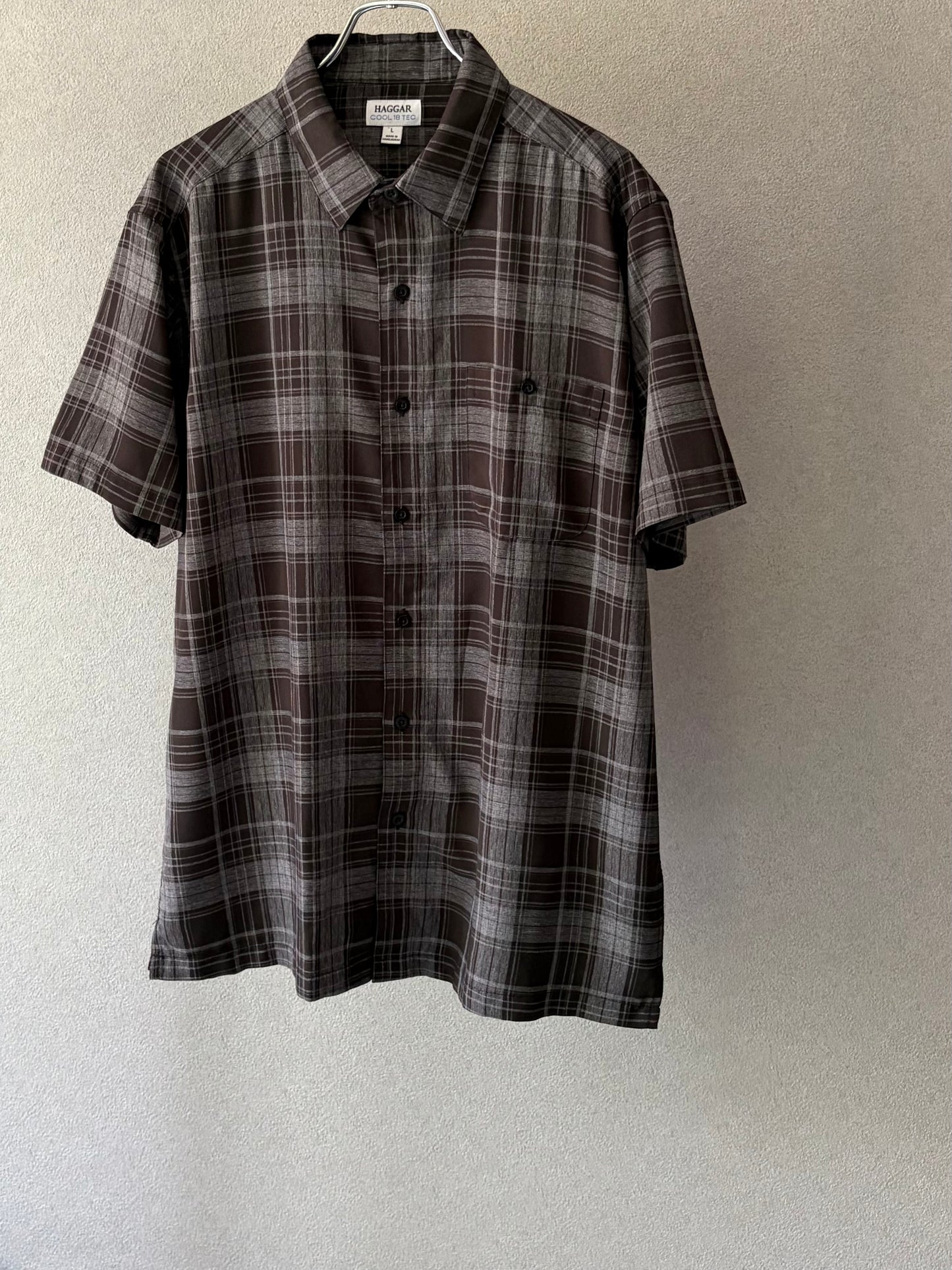 00's haggar S/S shirt