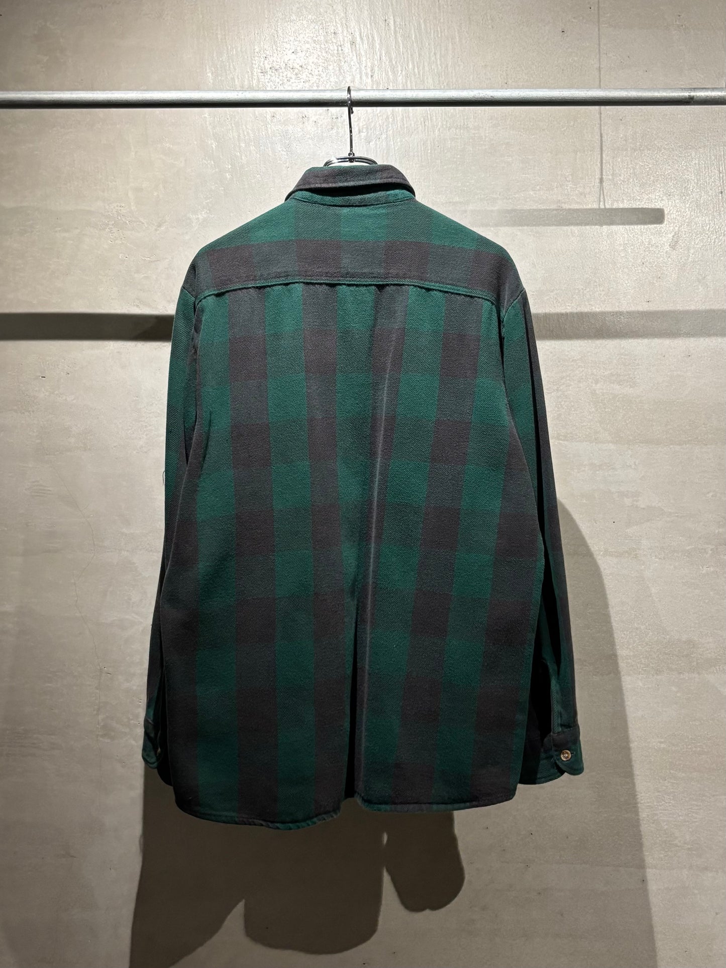 90's FIVE BROTHER flannel shirt