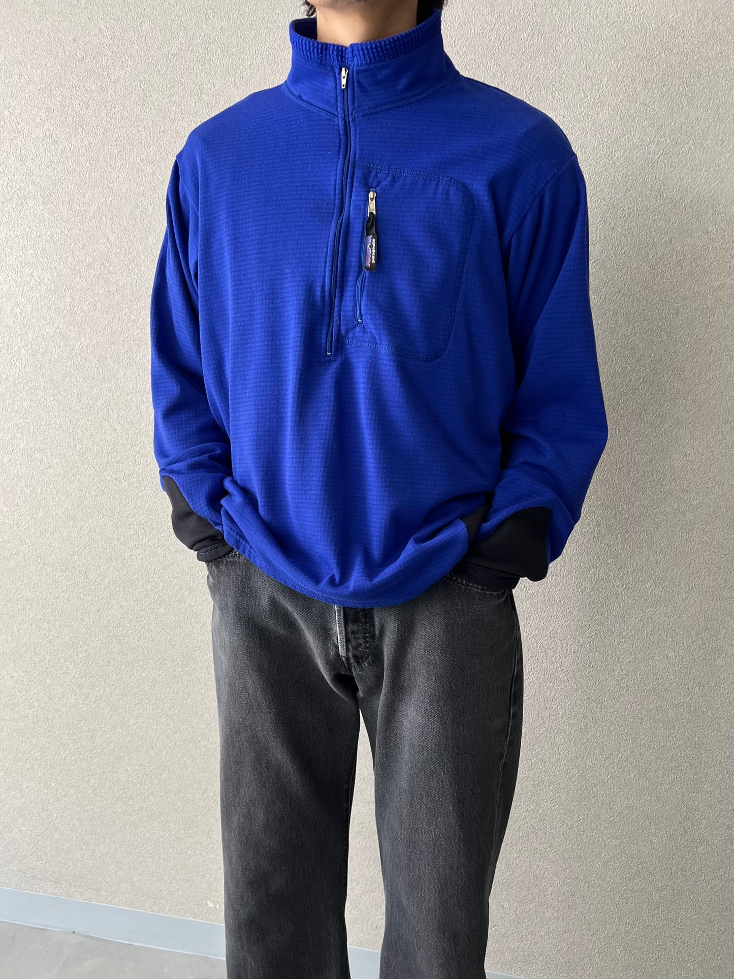 90's patagonia fleece pullover "Made in USA"