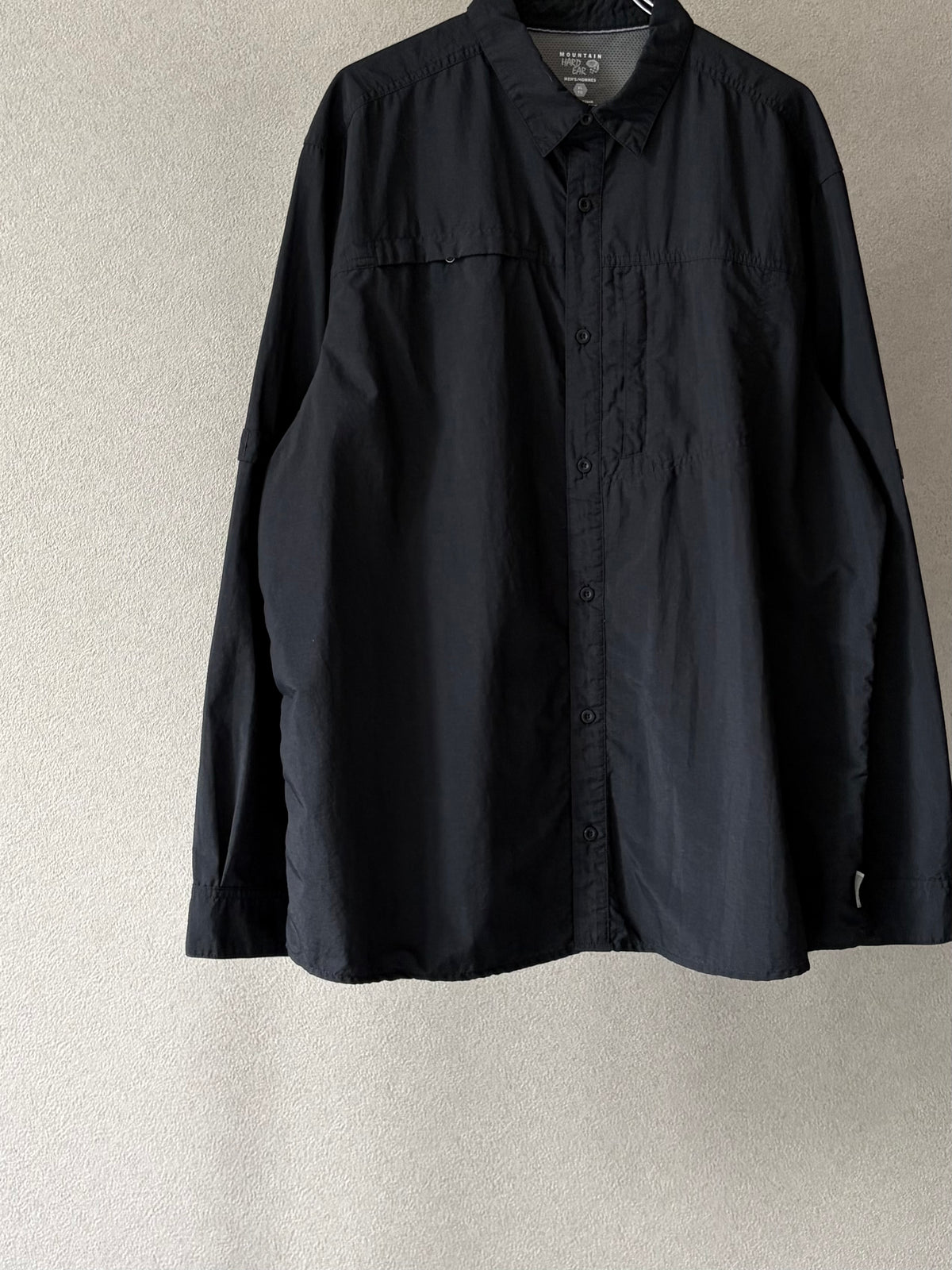 00's MOUNTAIN HARDWARE nylon utility shirt