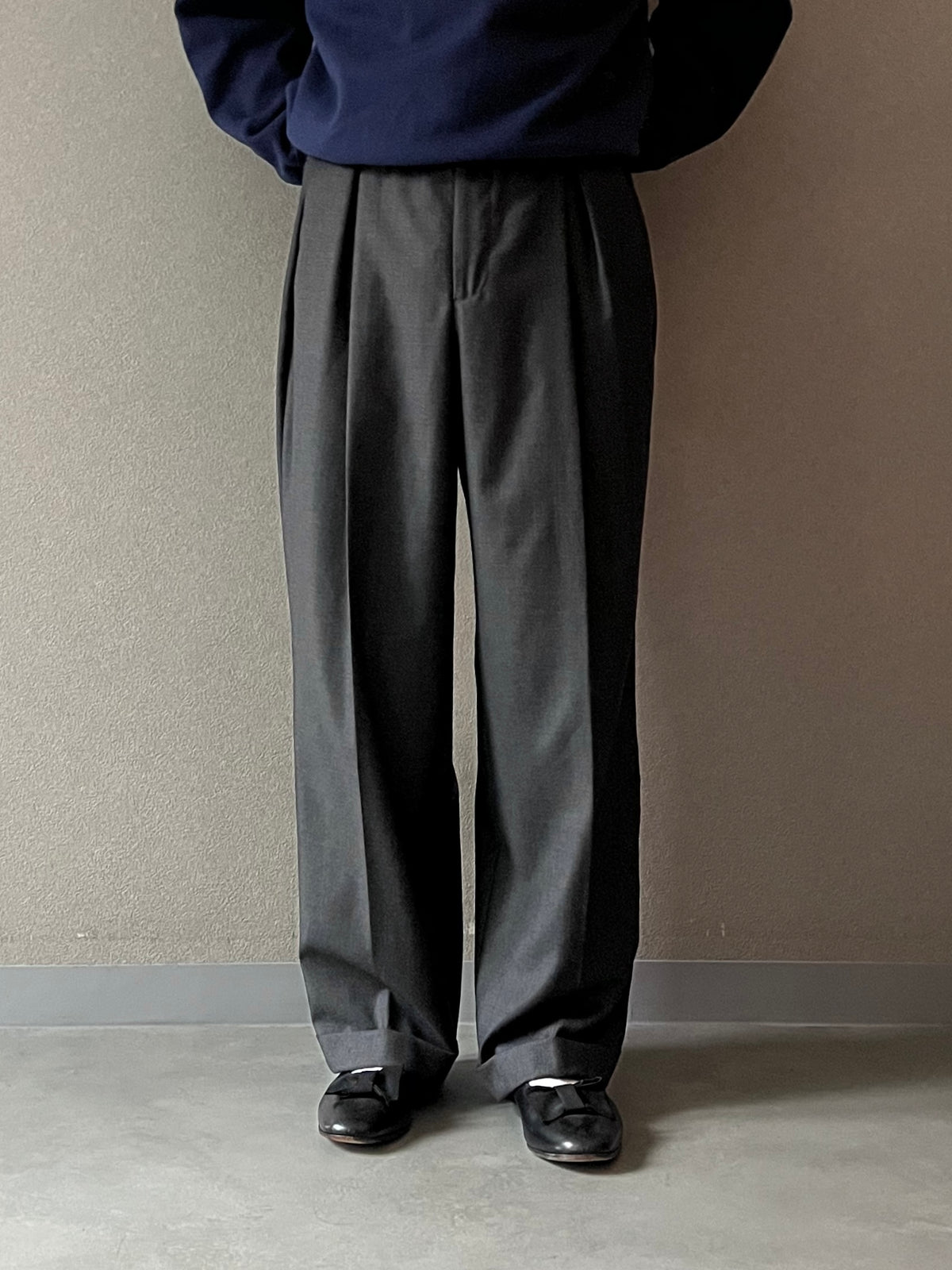 90's ARMANI wool slacks “Made in ITALY”