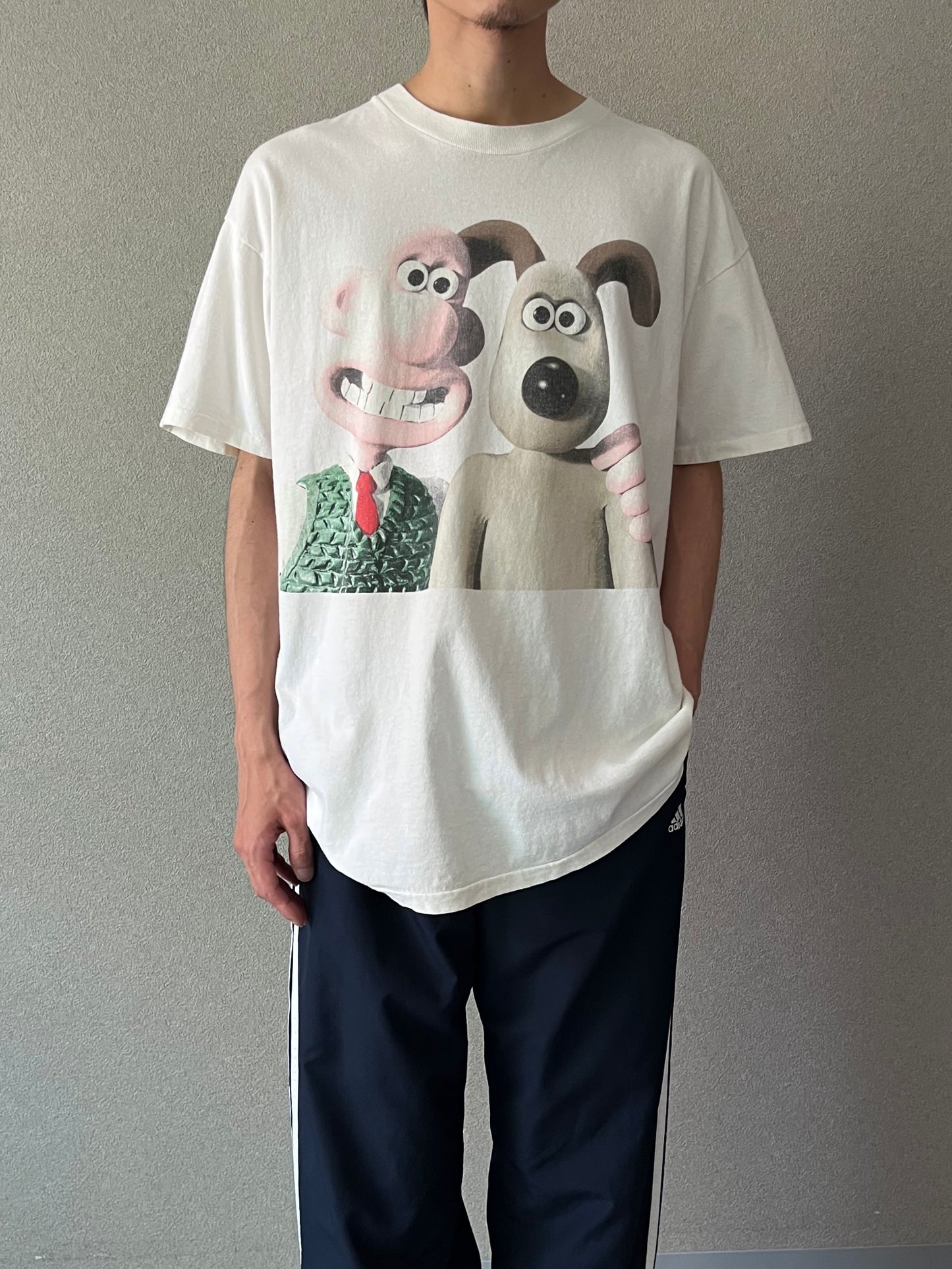 90's  Wallace & Gromit printed t-shirt “Made in USA”