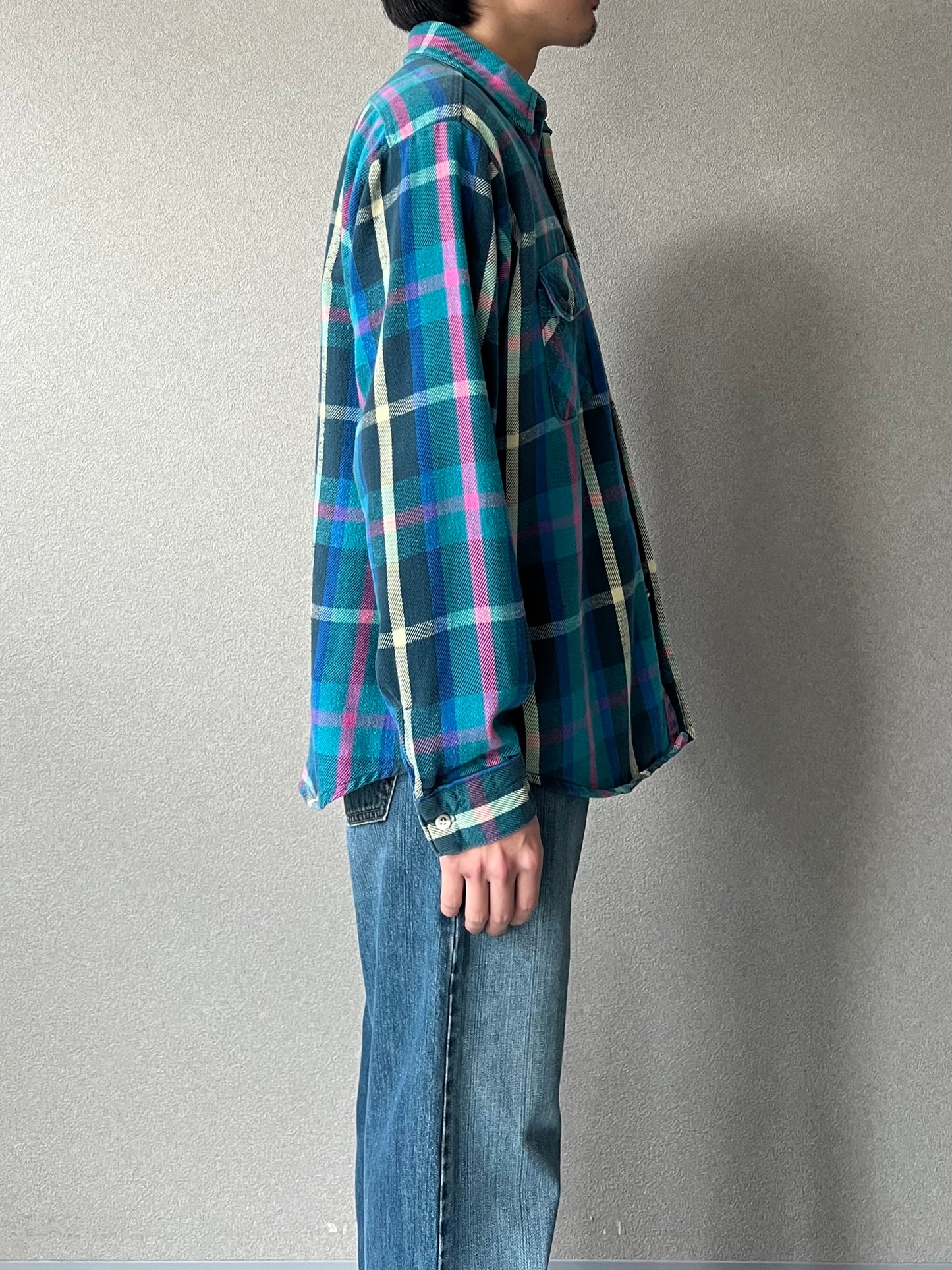 80's FIELD & STREAM flannel shirt