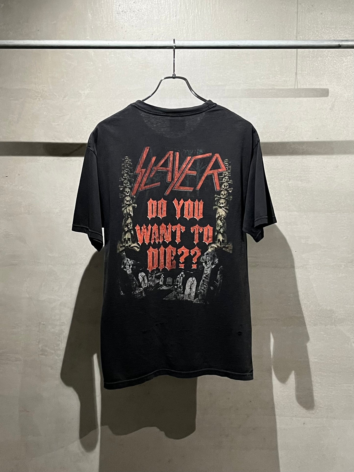 00's SLAYER music t-shirt