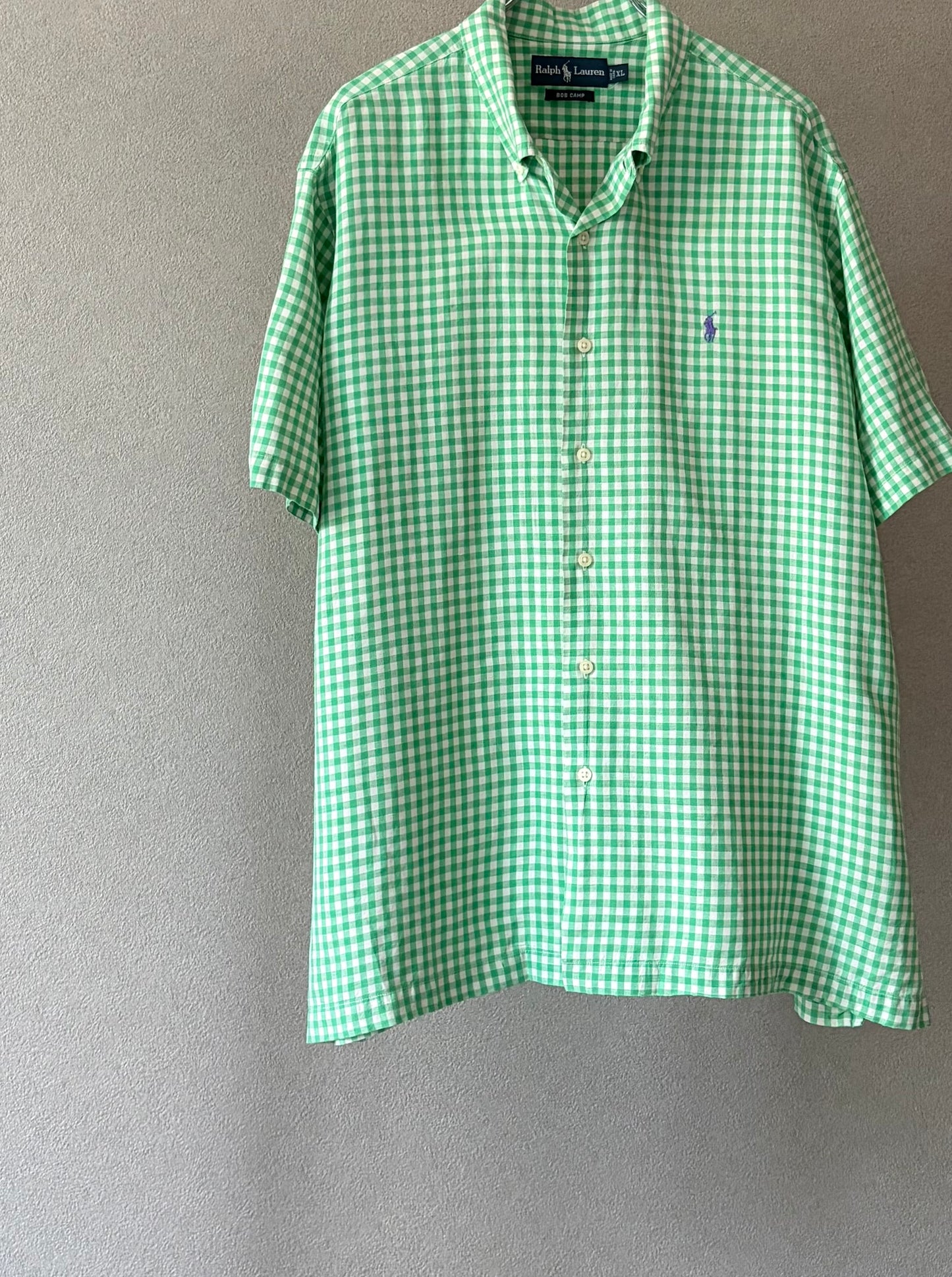 90's Polo Ralph Lauren open collar shirt “BOB CAMP”