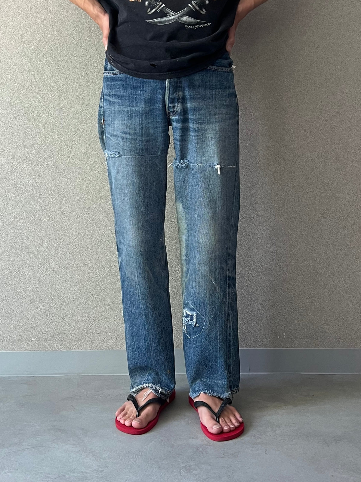 60's Levi's 501 BIG E denim pants “S-type”