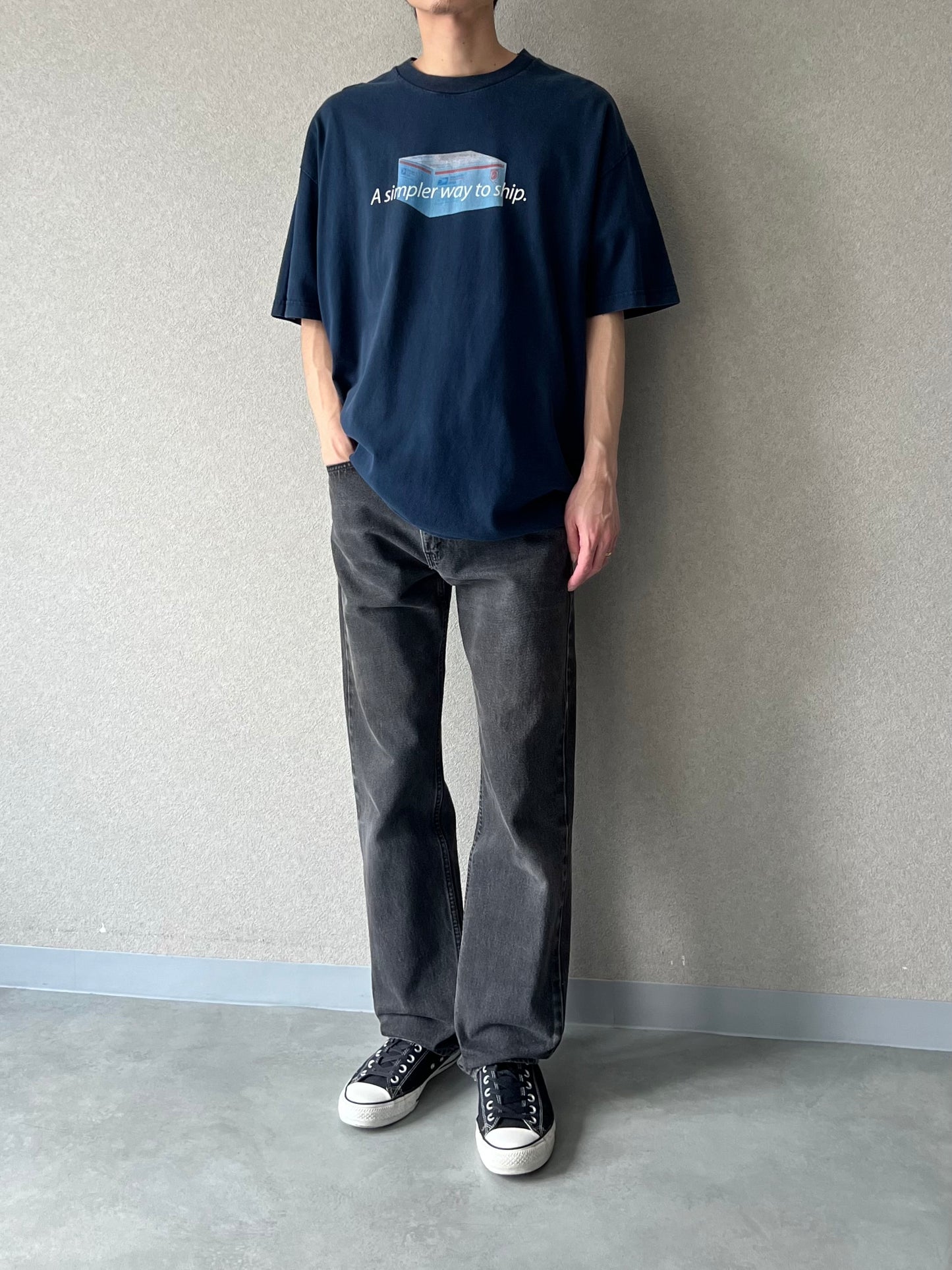 90's USPS printed t-shirt "Made in USA"