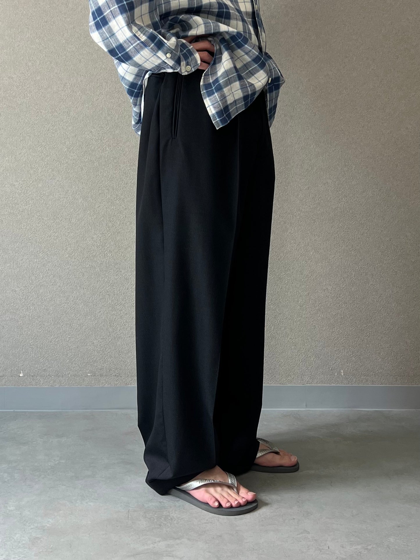 90's ARMANI wool slacks