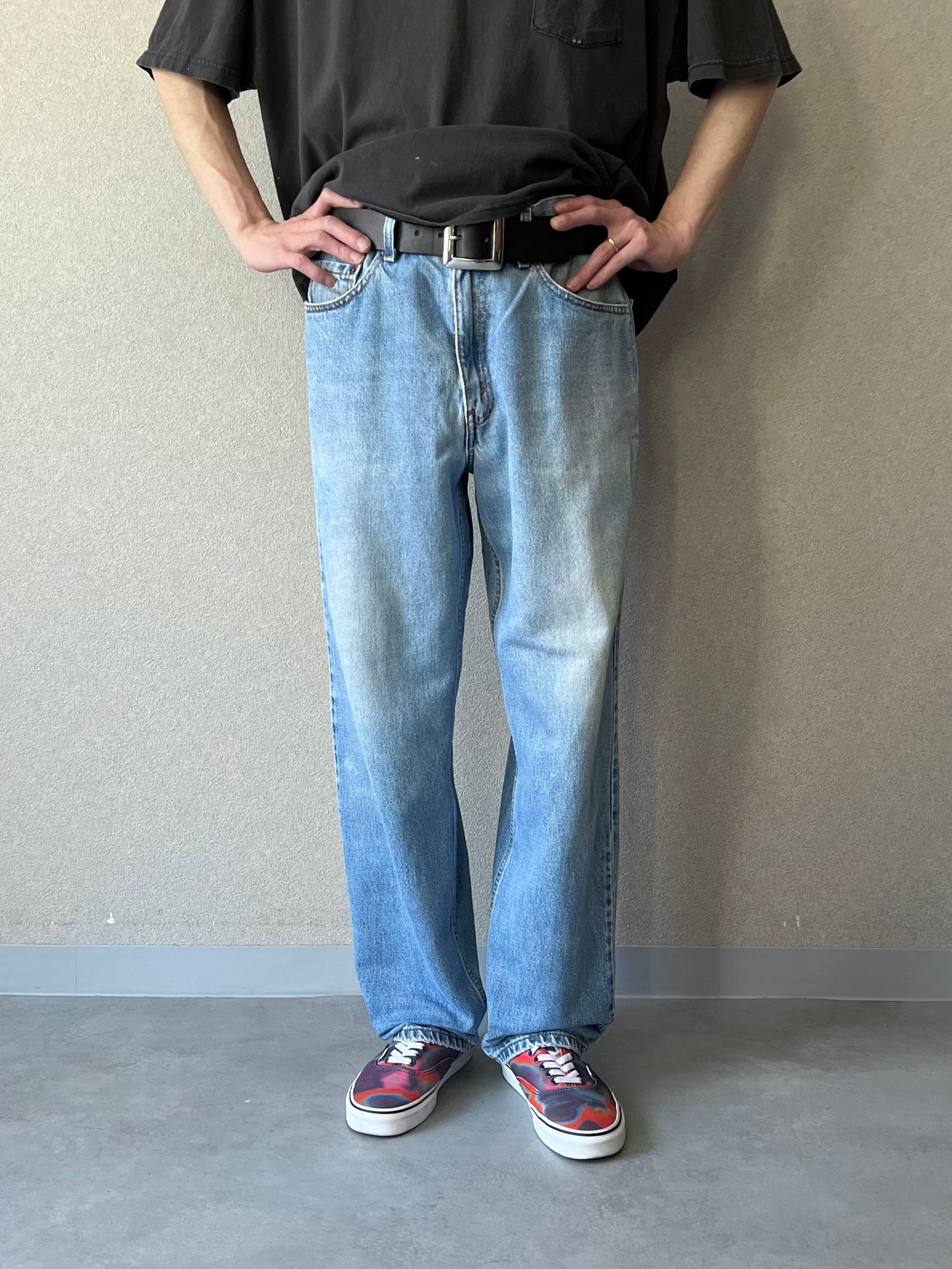 90's Levi's 550 denim pants “Made in MEXICO”