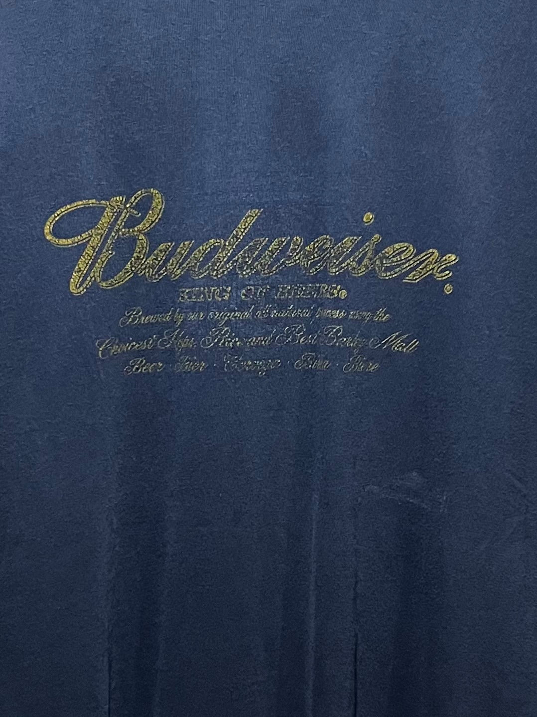 00's Budweiser printed t-shirt