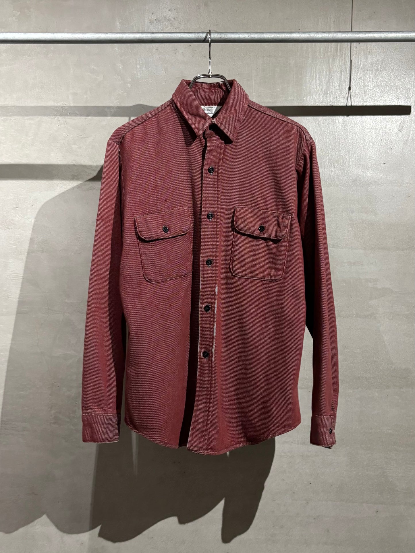 80's FIVE BROTERS flannel shirt "Made in USA"