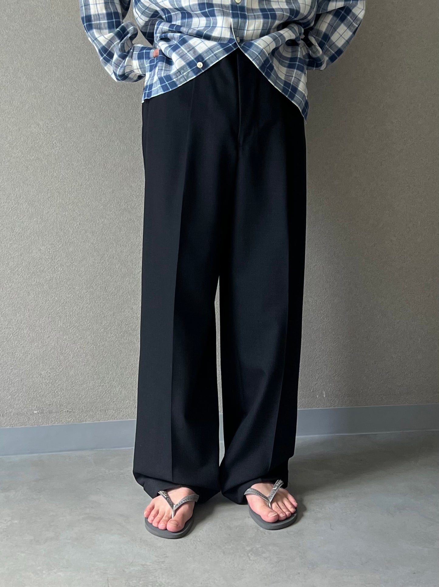 90's ARMANI wool slacks