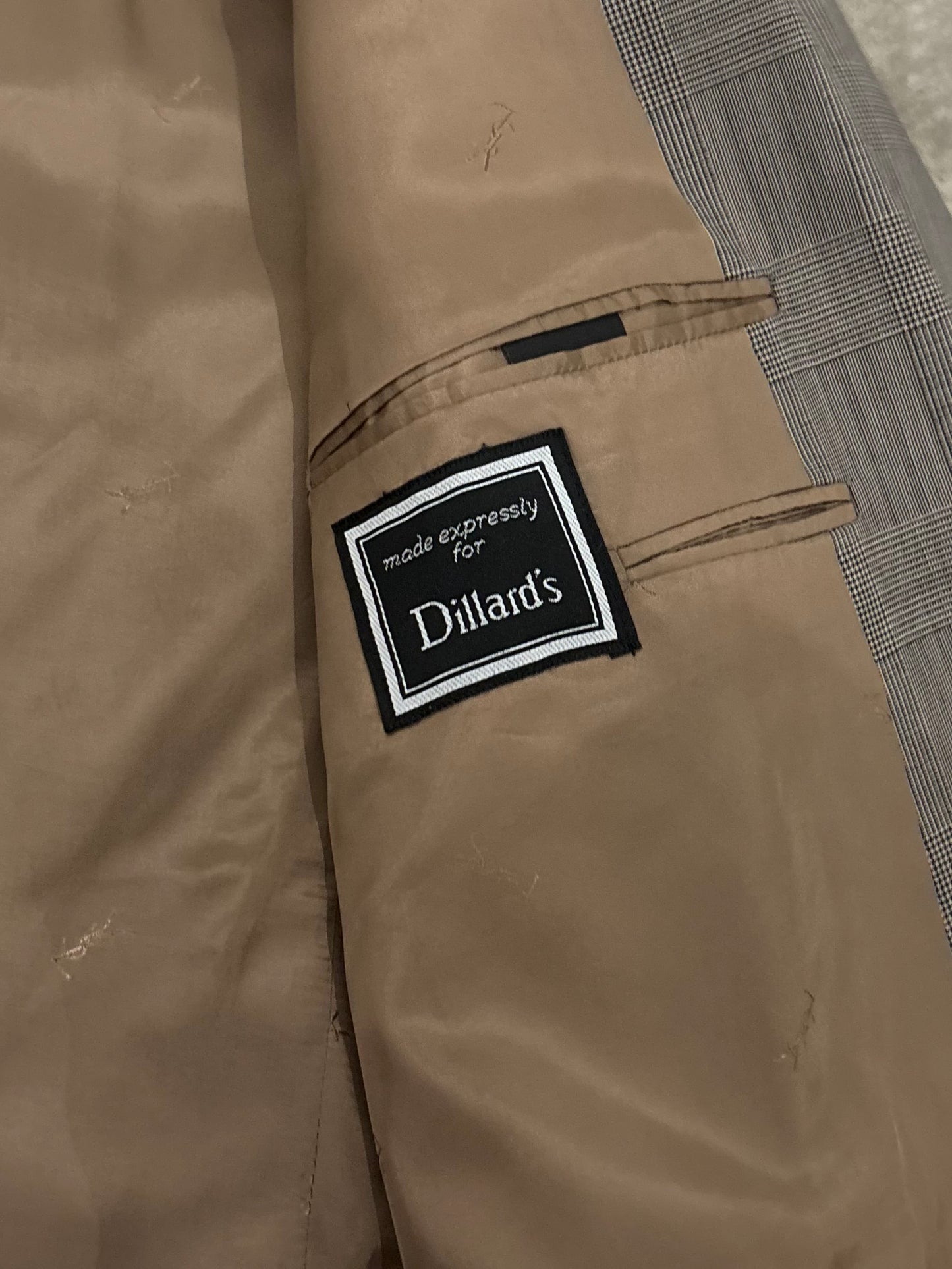 80's Yves Saint Laurent × Dillard's tailored jacket “Made in CANADA”