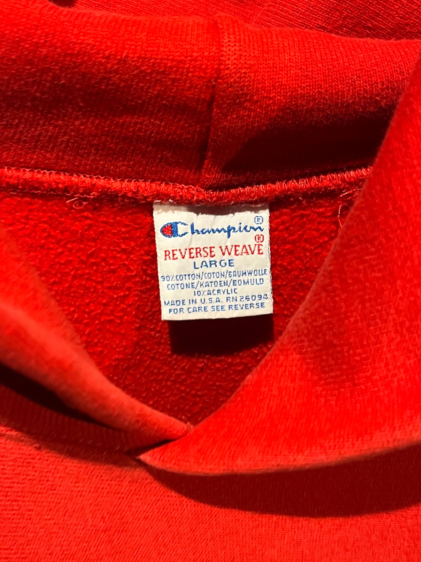 90's Champion REVERSE WEAVE hoodie "MADE in USA"