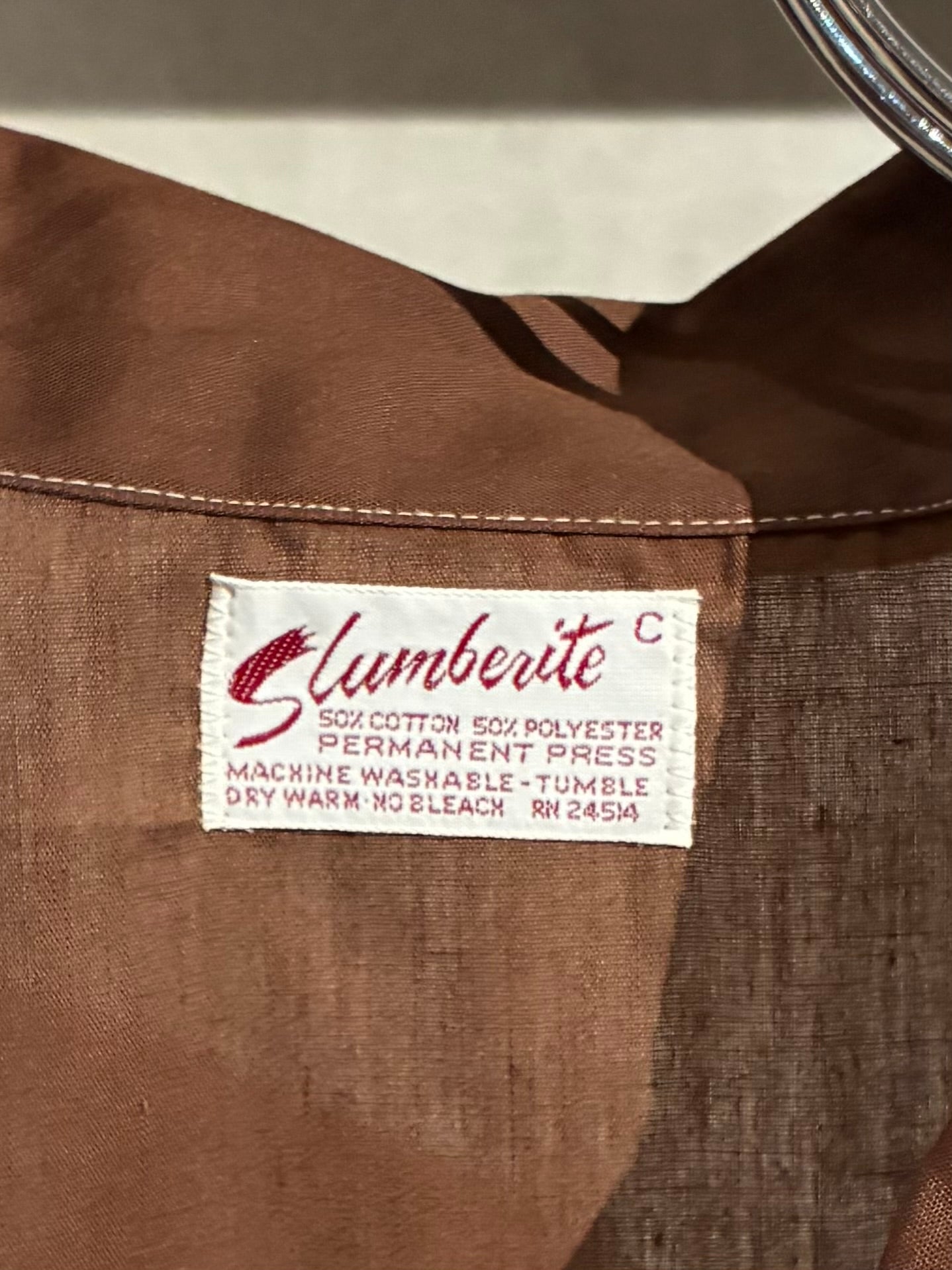 70's Slumberite pajama shirt