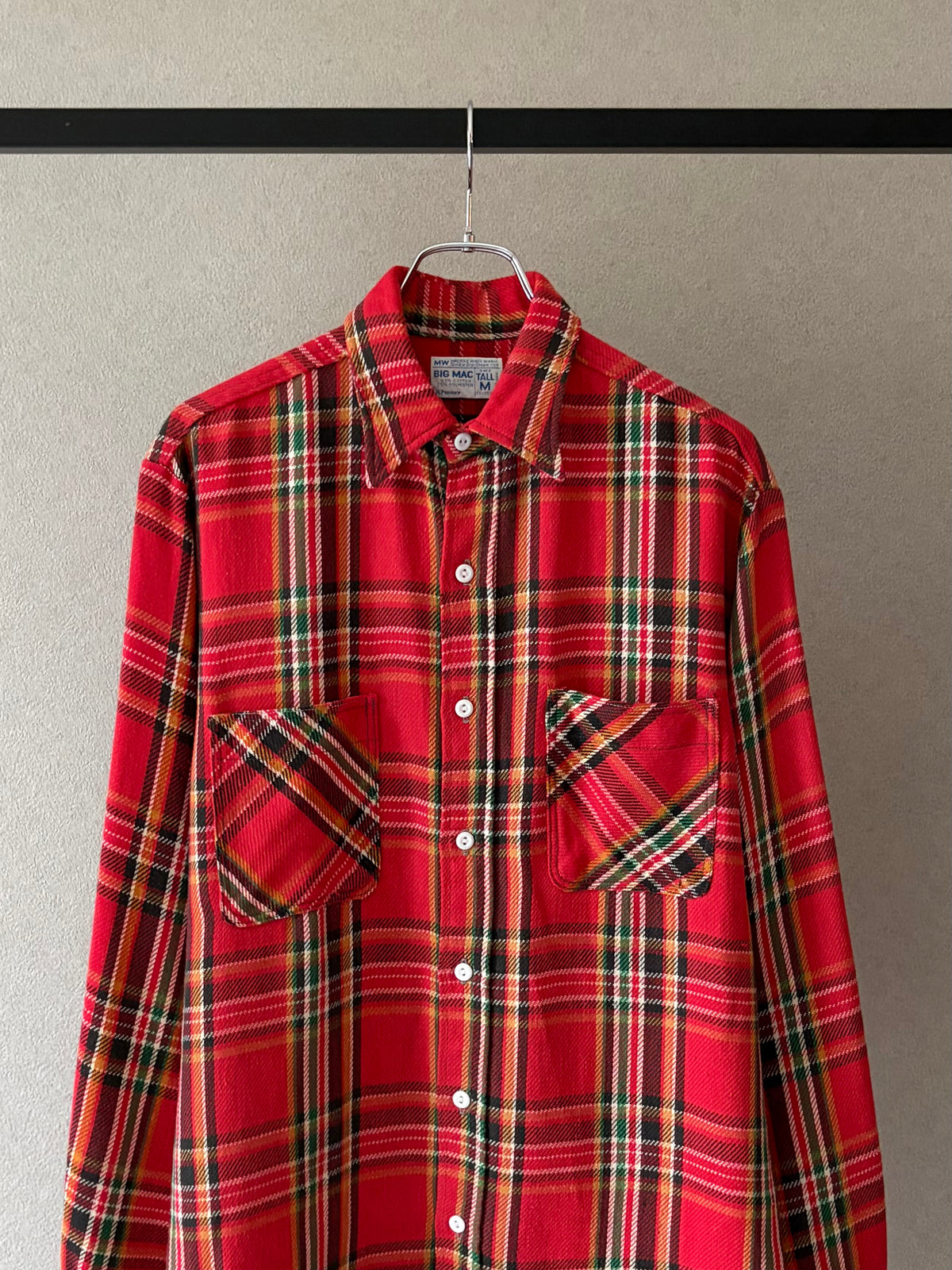 70's BIG MAC flannel shirt