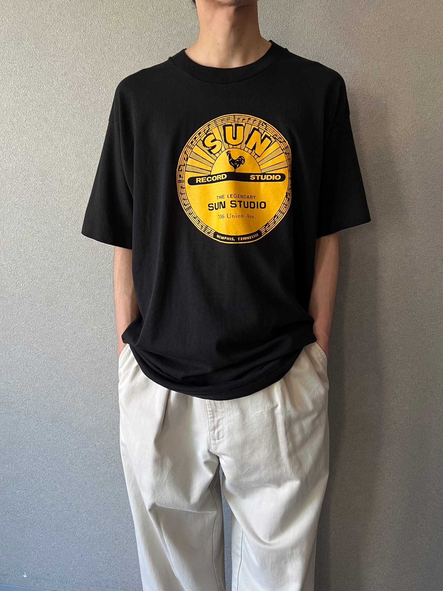 90's SUN RECORD music t-shirt "Made in USA"