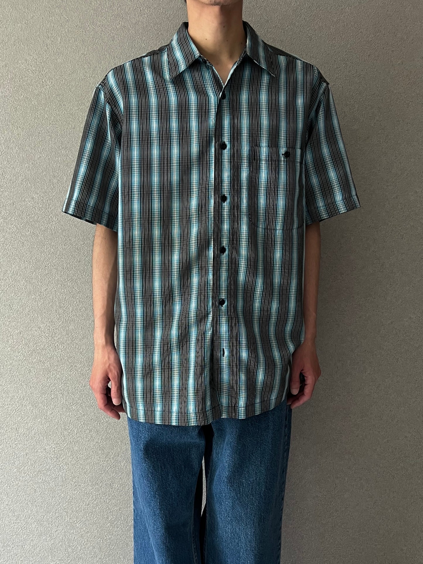 00's haggar S/S shirt