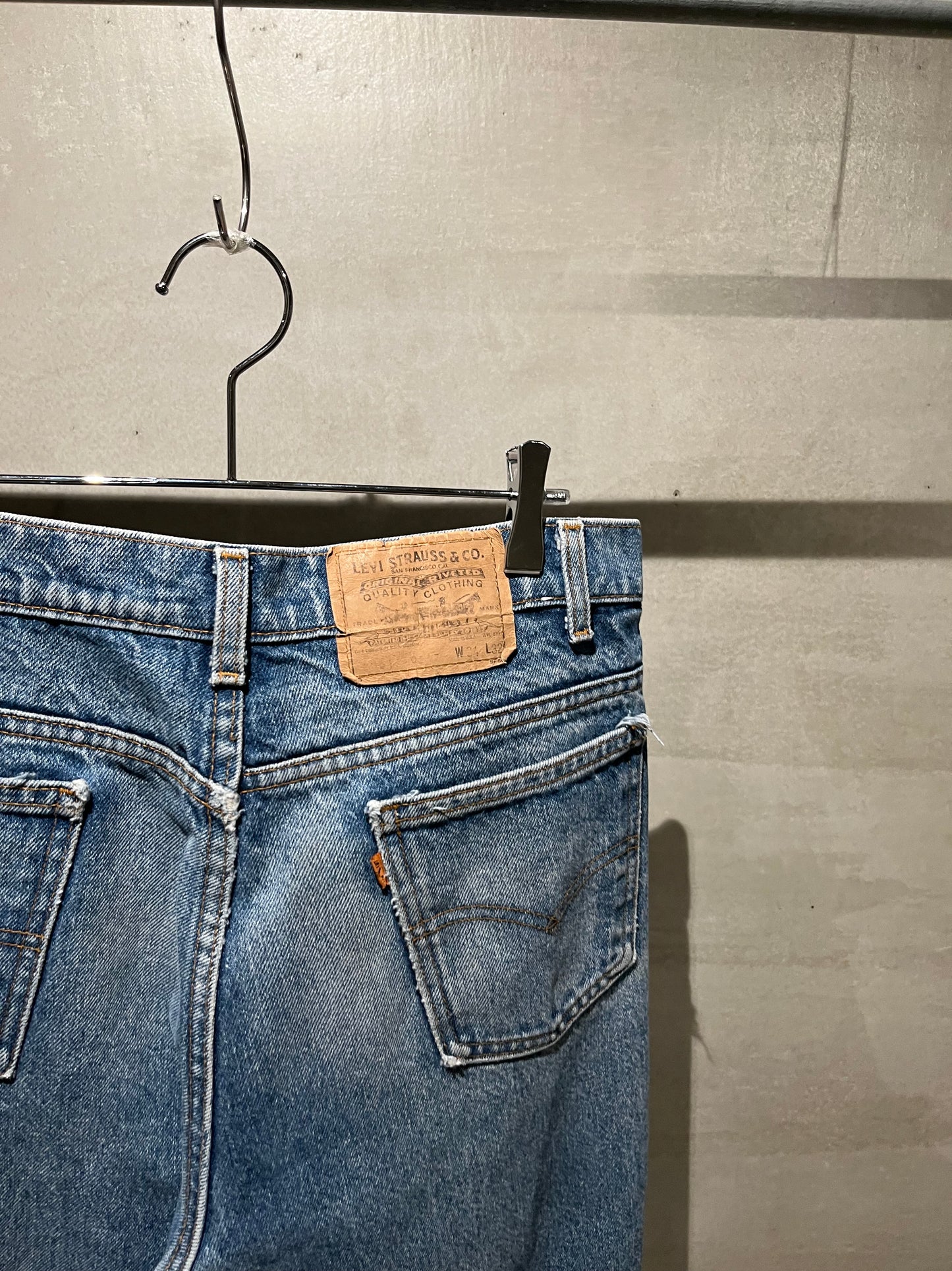 80's Levi's 517 denim pants "Made in USA"